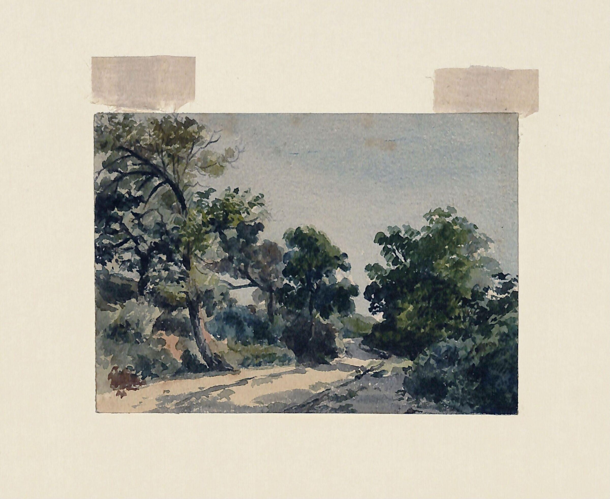 A Woody Lane, James Stark, ca. 1825-1859