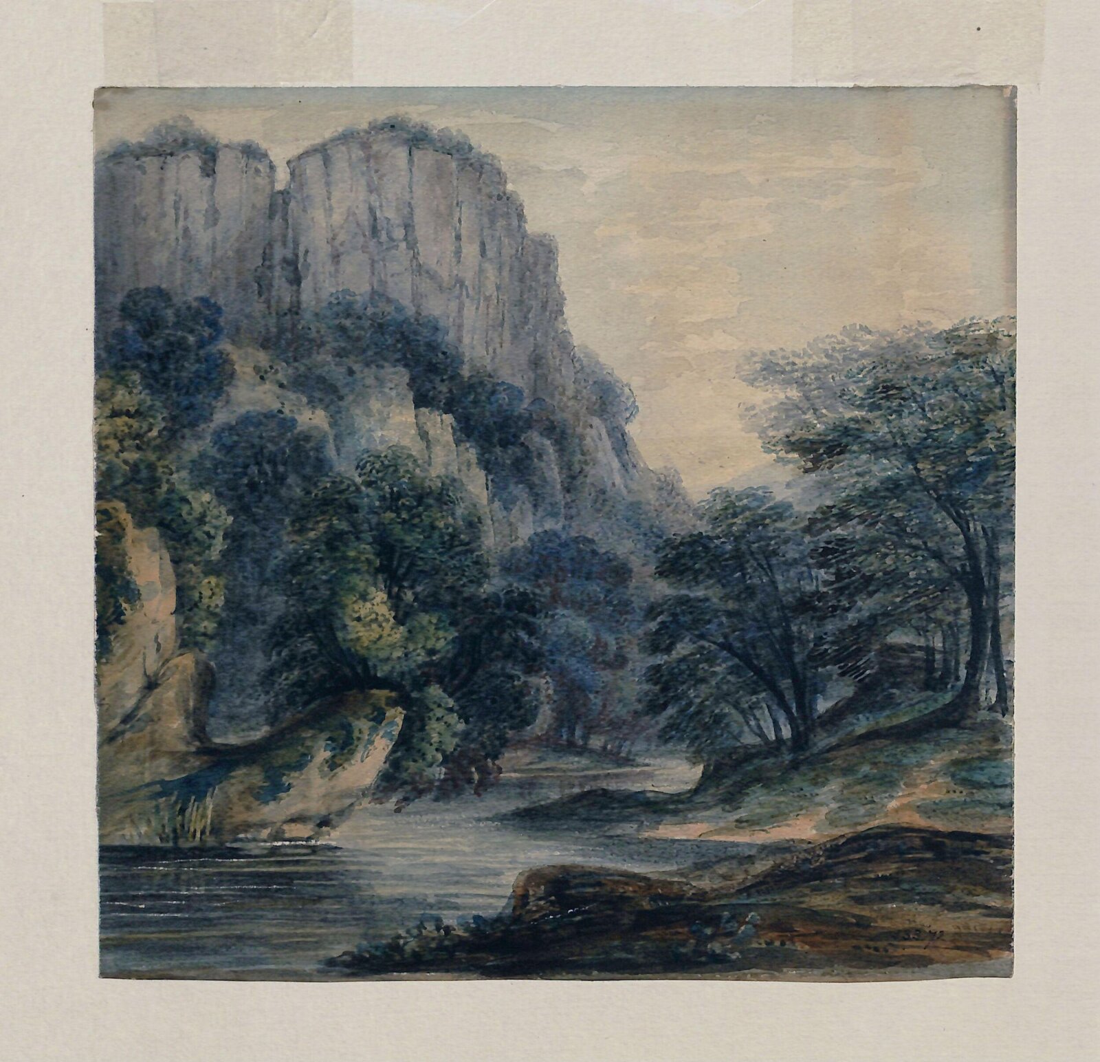 The High Tor, Matlock, Moses Webster, ca. 1815-70