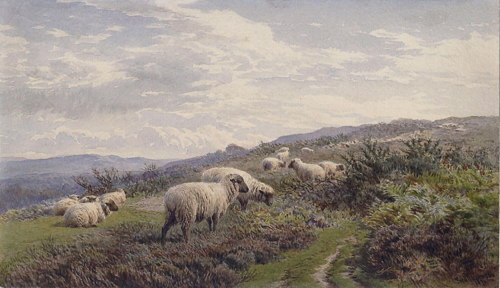 Watercolour, Frederick Williamson, 1876