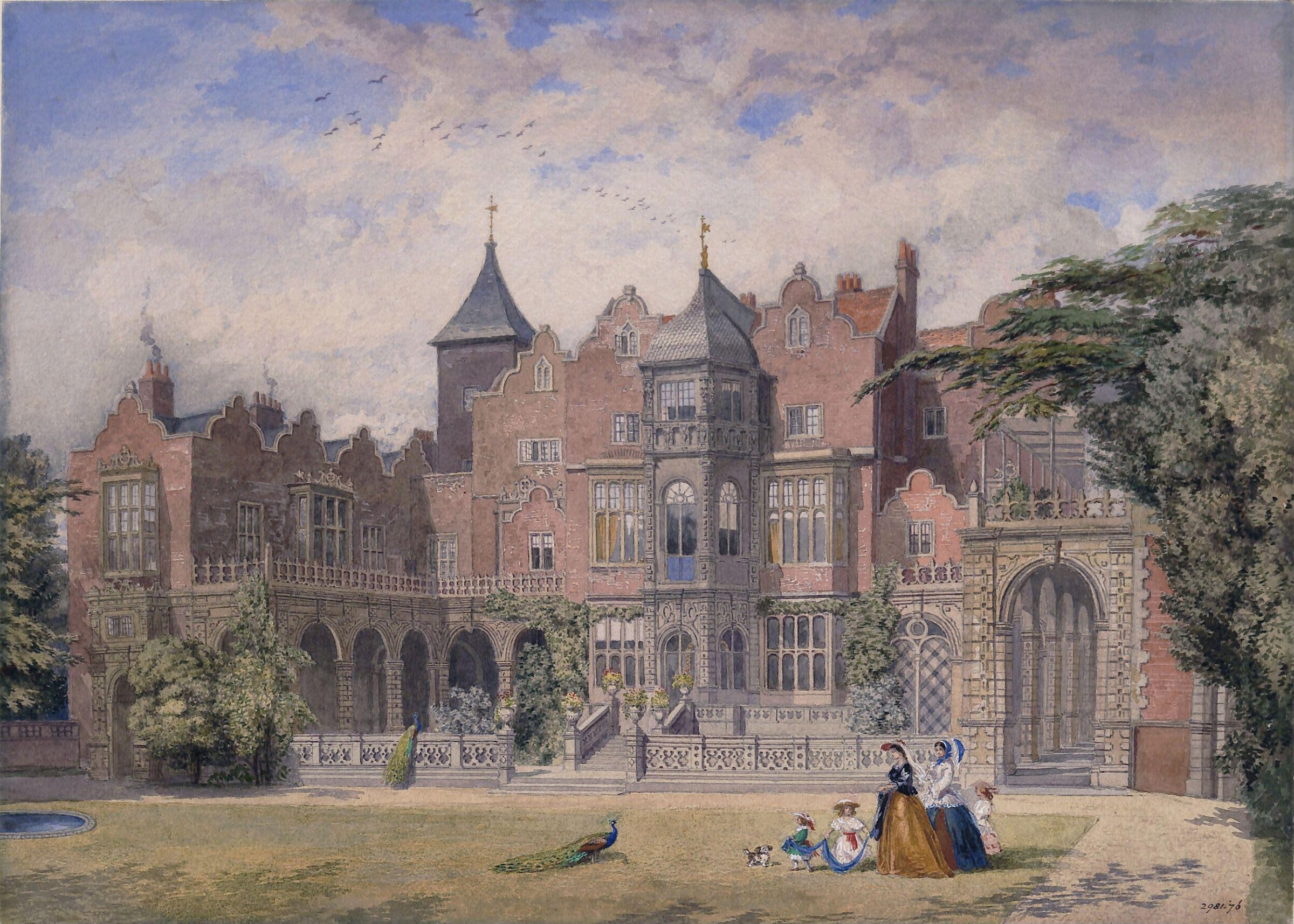 Holland House, Kensington, John Wykeham Archer, ca. 1825-64