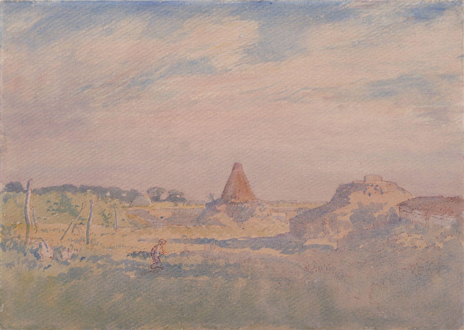 Evening Landscape, Gerard Chowne, ca. 1895-1917