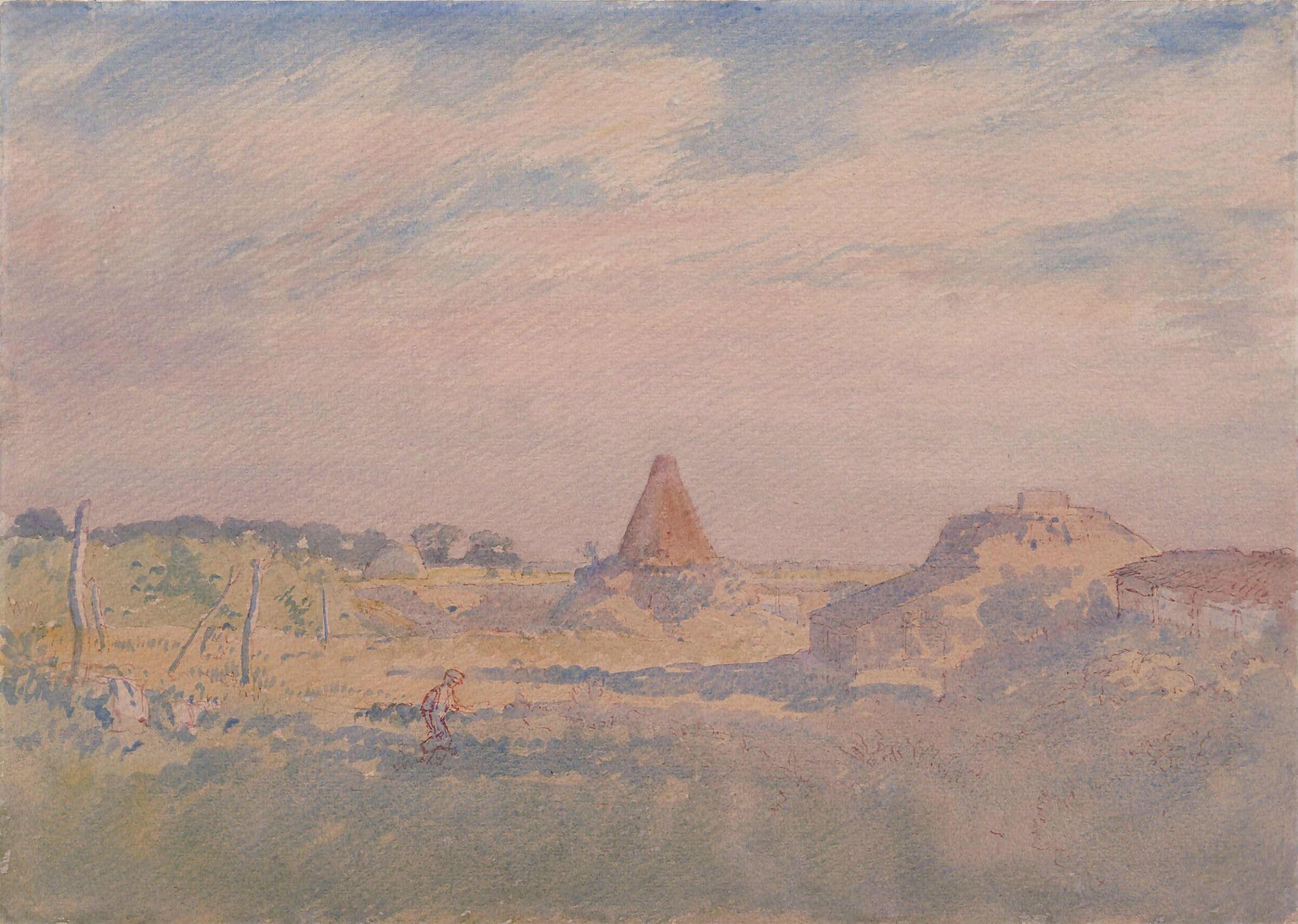 Evening Landscape, Gerard Chowne, ca. 1895-1917