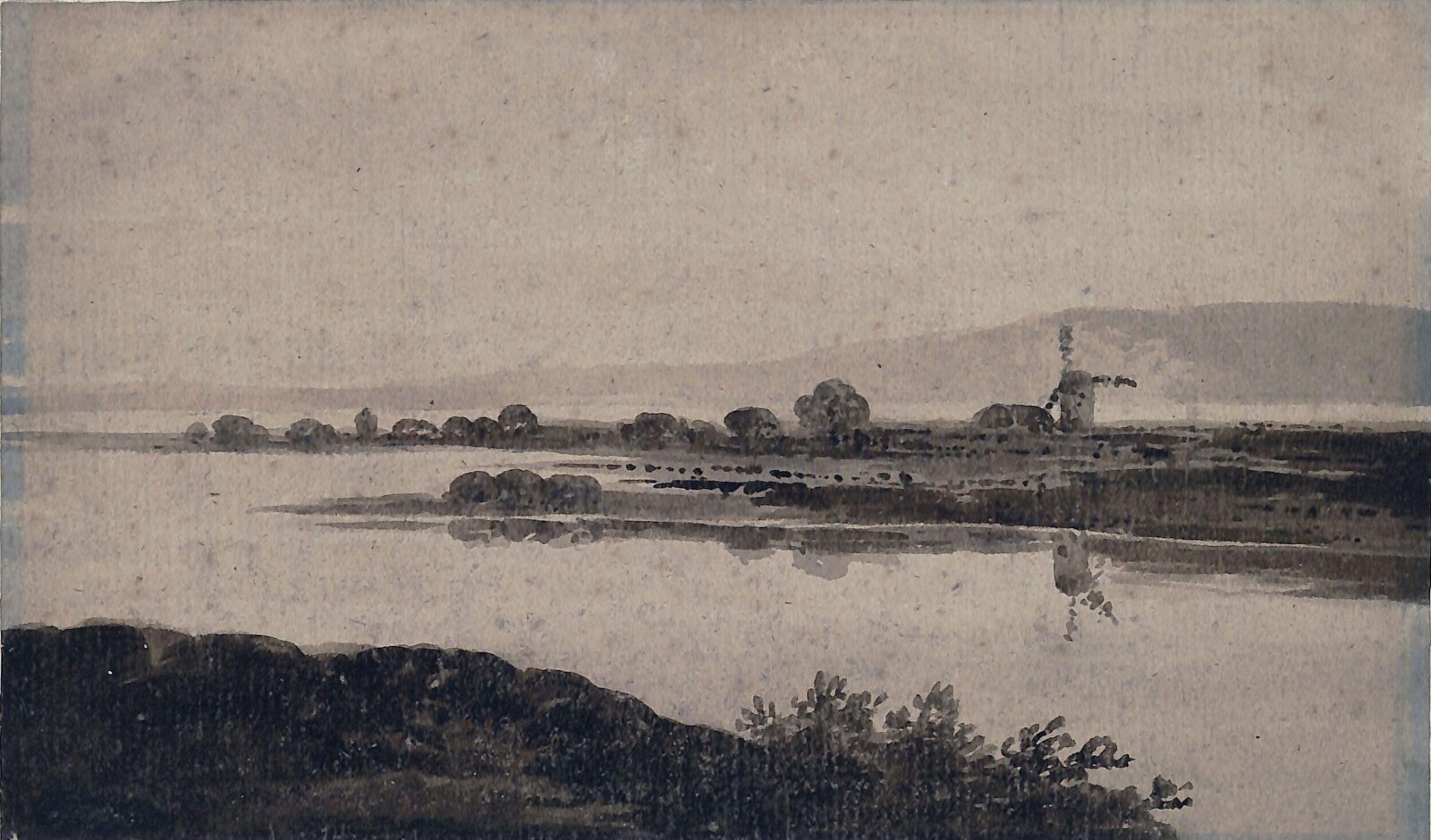 River Scene, ca. early 19th century