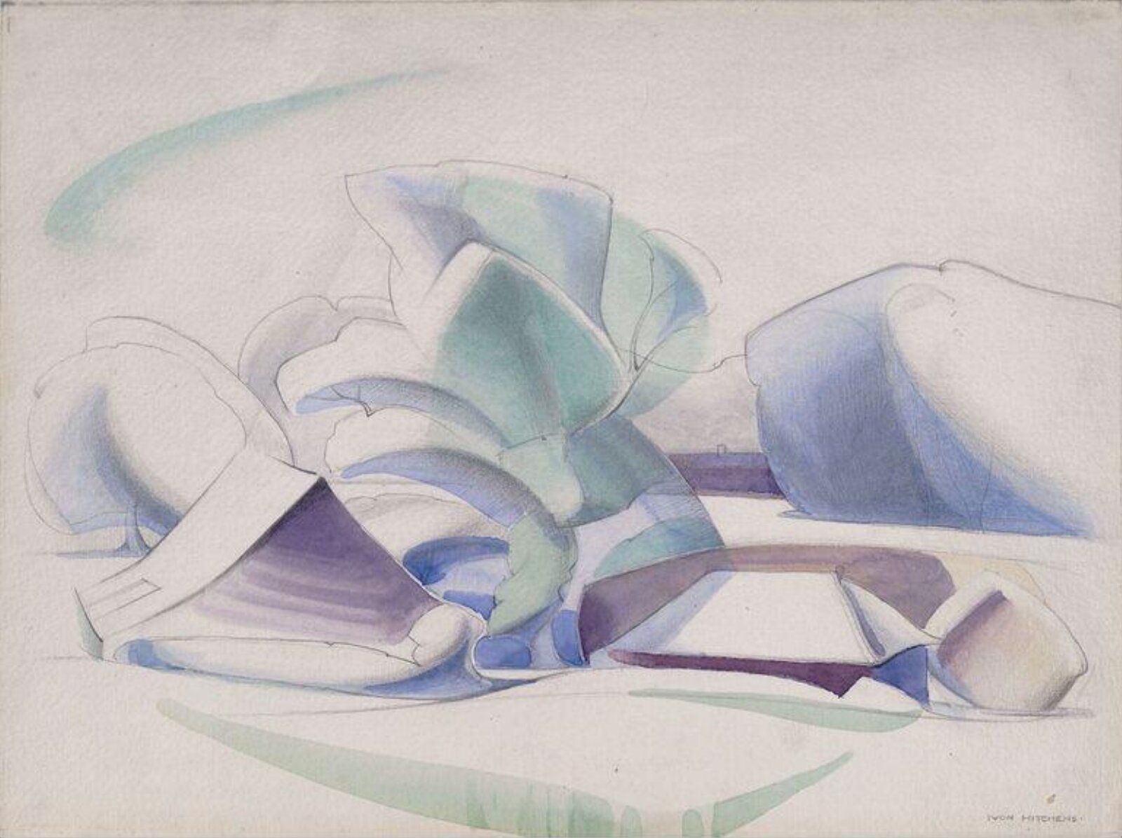Underhill Farm, Ivon Hitchens, 1923