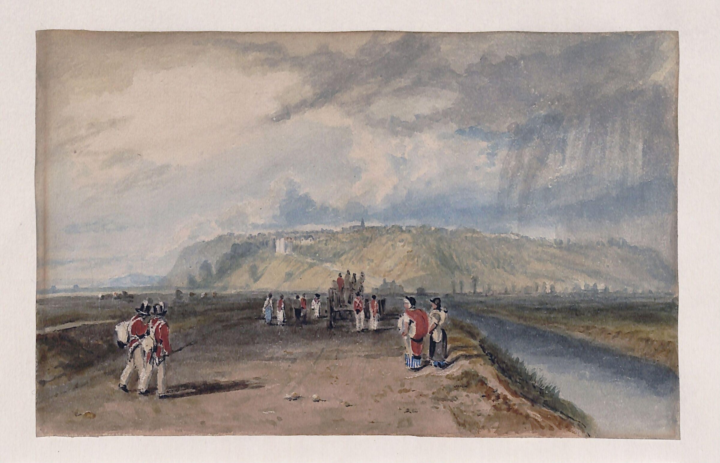 Royal Military Canal at Rye and Winchelsea, Thomas Walford Grieve, ca. 1860-1900