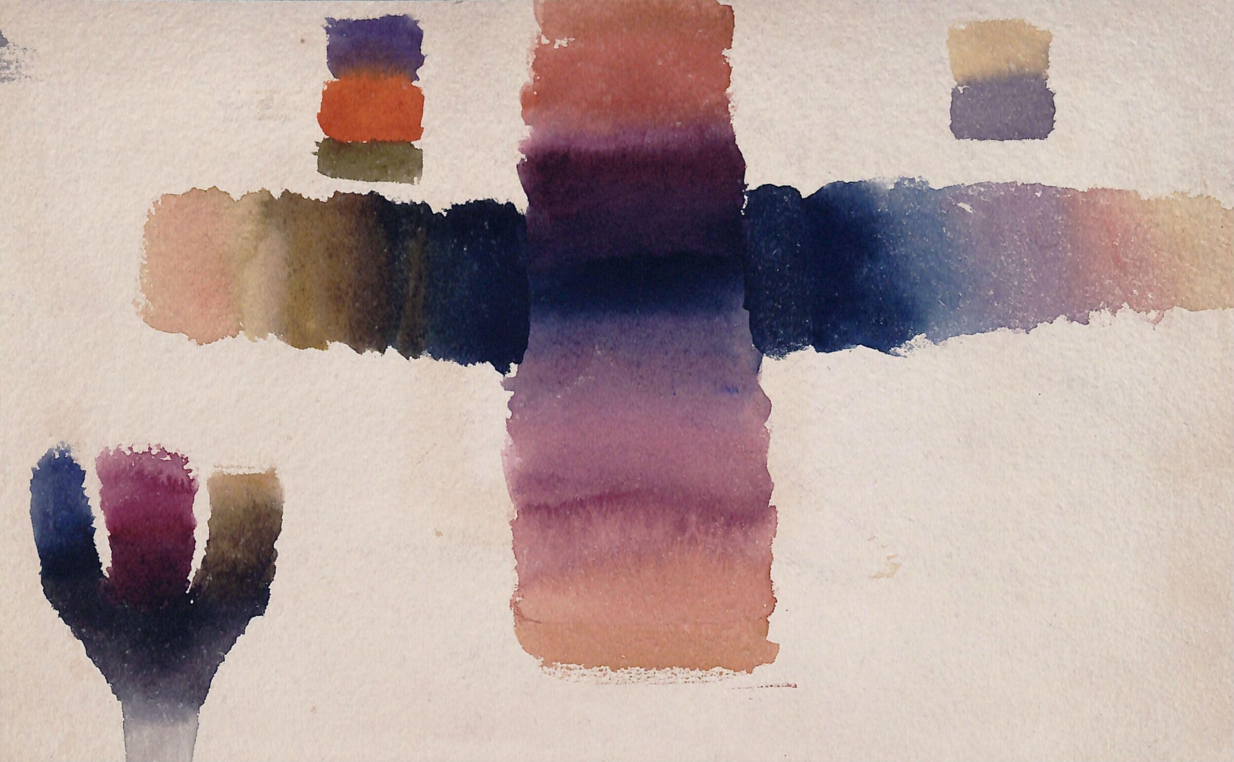 demonstration wash drawing, William Leighton Leitch, 8/04/1841