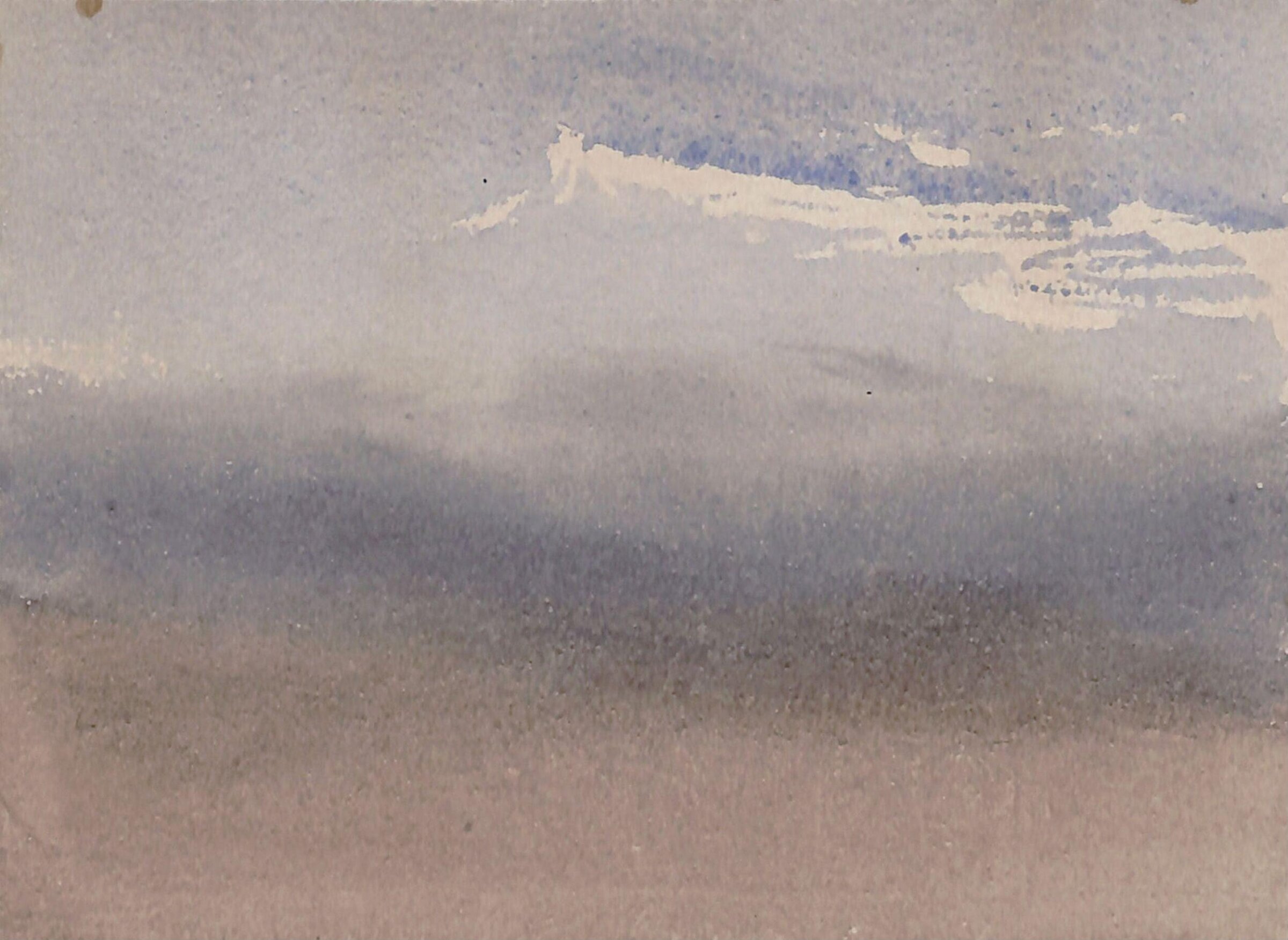 demonstration wash drawing, William Leighton Leitch, 1841-1845