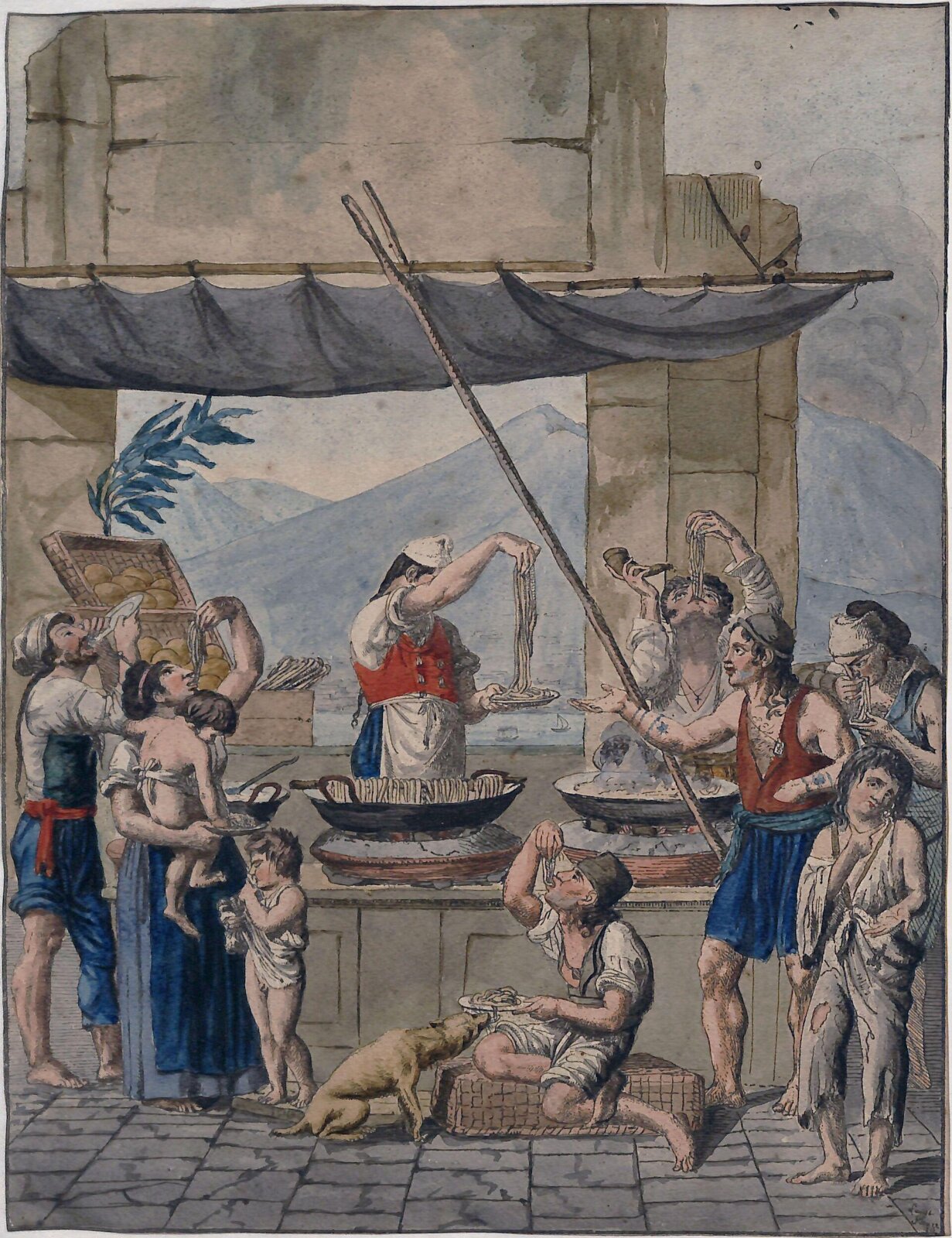 Spaghetti eaters, - LUIGI, 1812