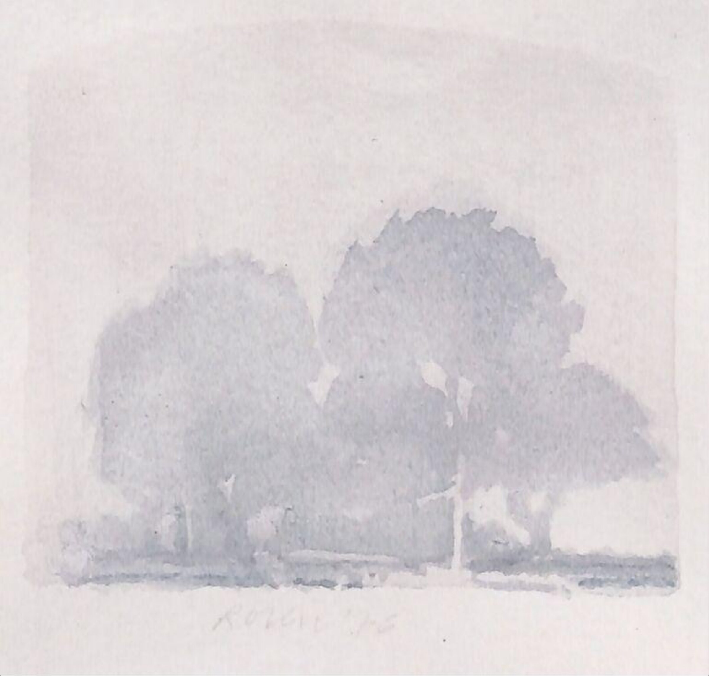Lawford Hall Park Scene, Jim Rosen, 1976