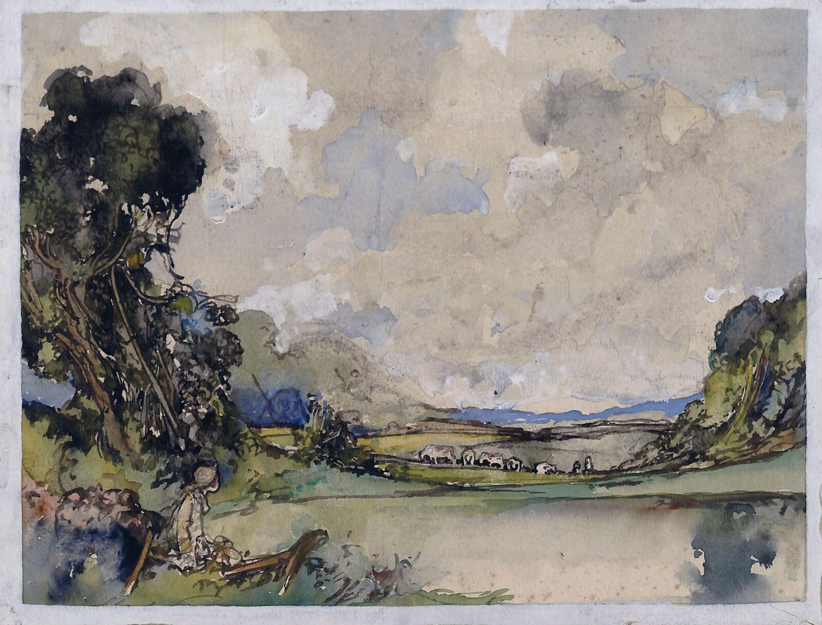 Valley Scene and Ponds, Charles Robinson, ca. 1930-7