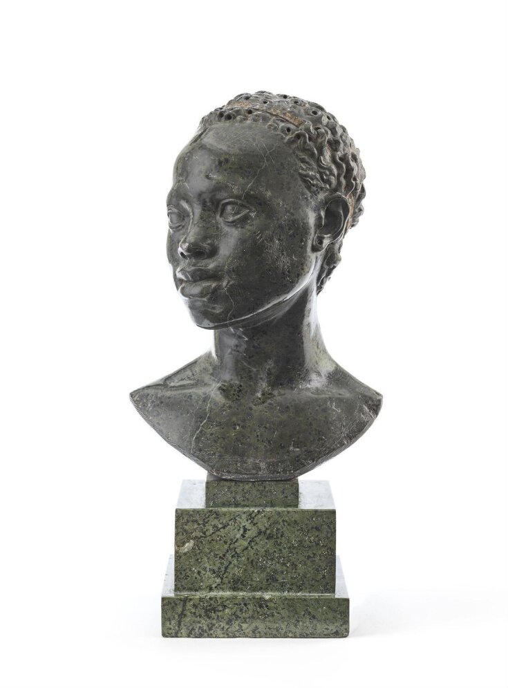 Serpentine Bust of a Black Woman top image