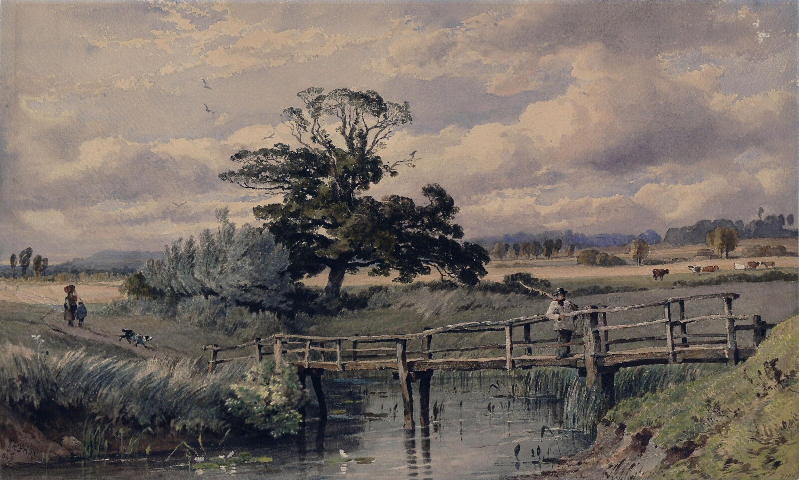 Landscape, George Arthur Fripp, 1849
