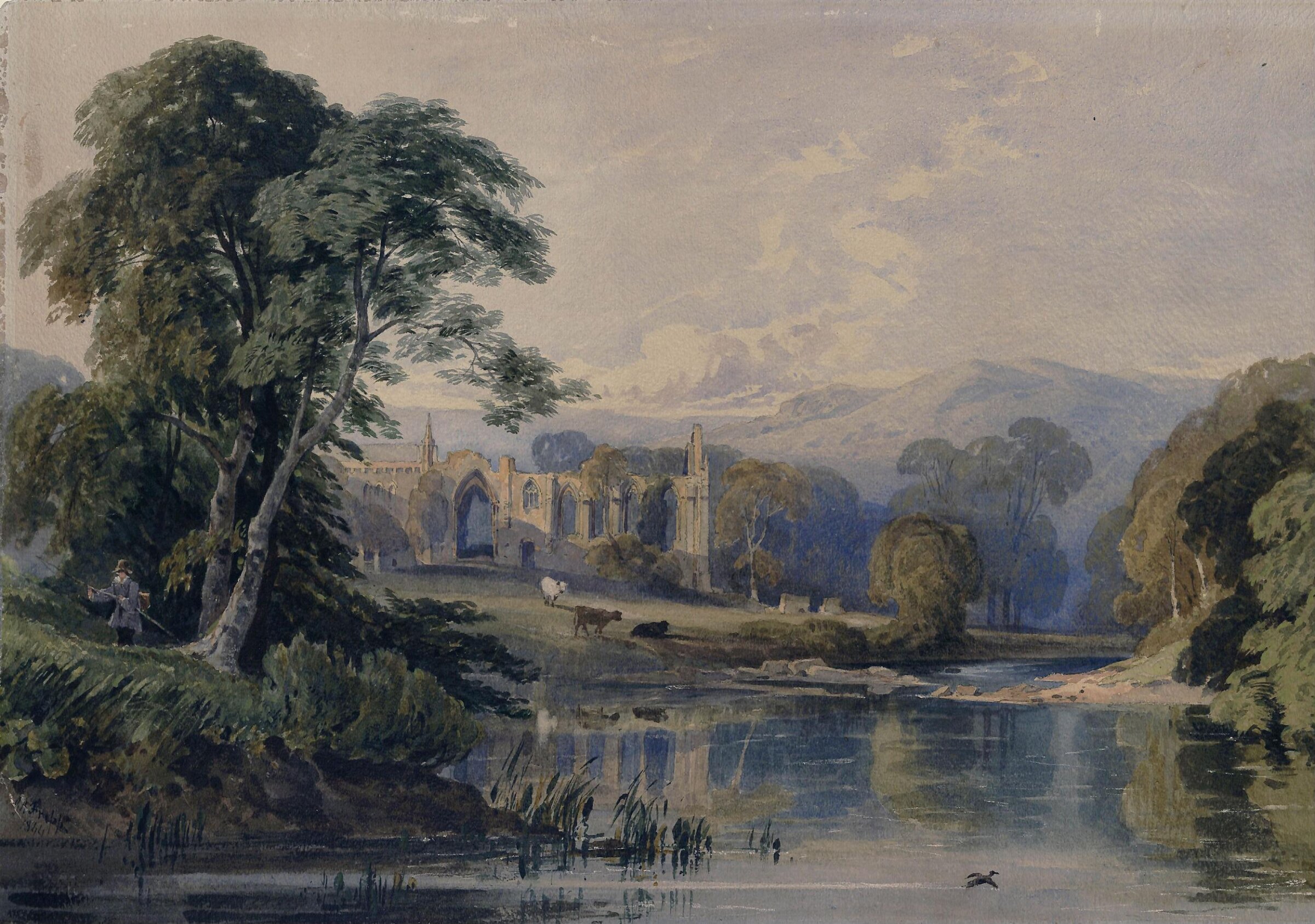 Dunstaffnage Castle, Argyllshire, Fripp, 1869