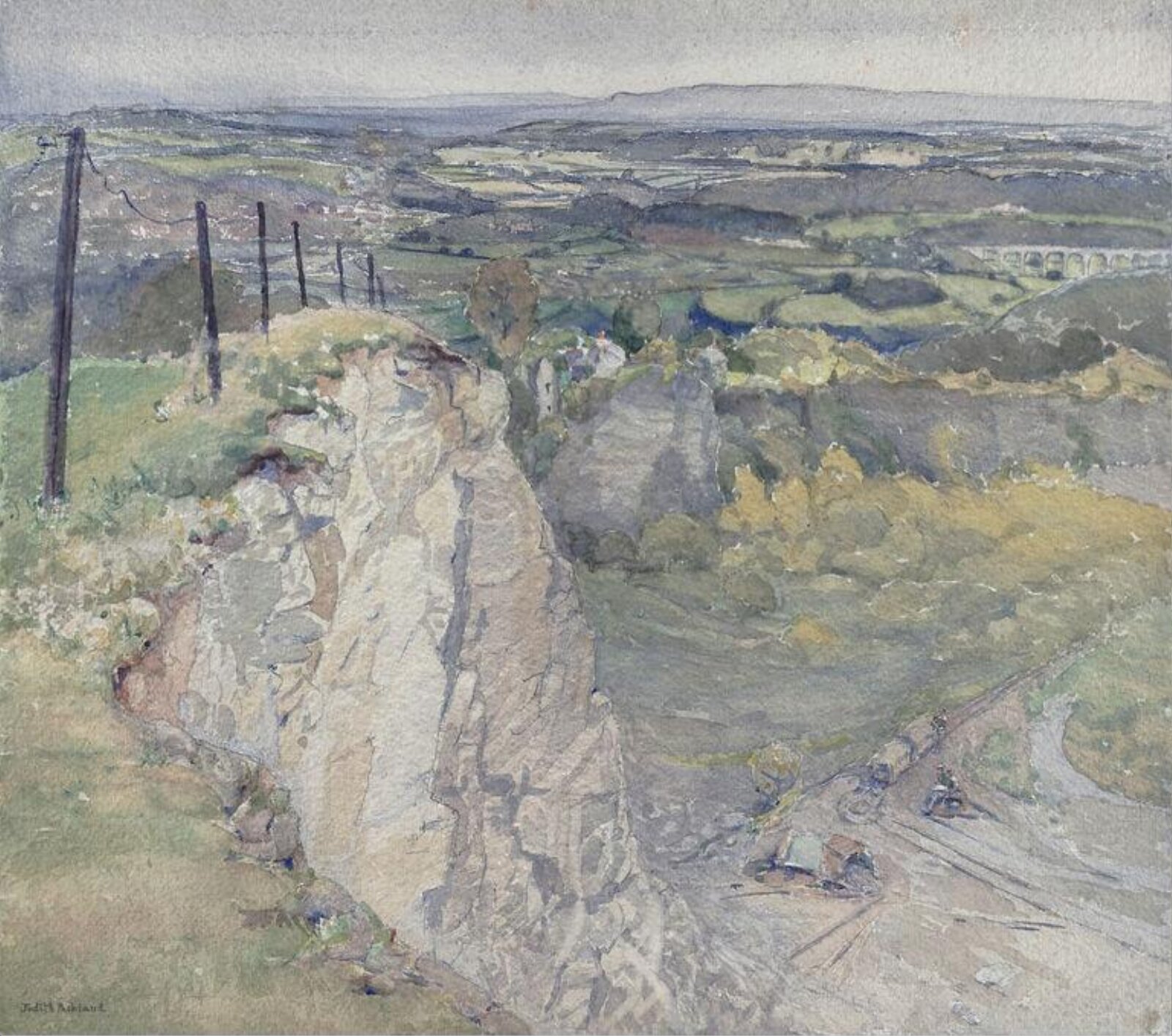 View from a Quarry's Edge, Judith Ackland, ca. 1952