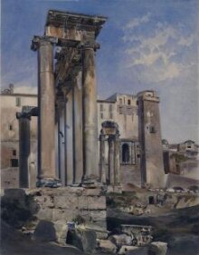 The Temple of Saturn and the Temple of Concord, Rome thumbnail 1