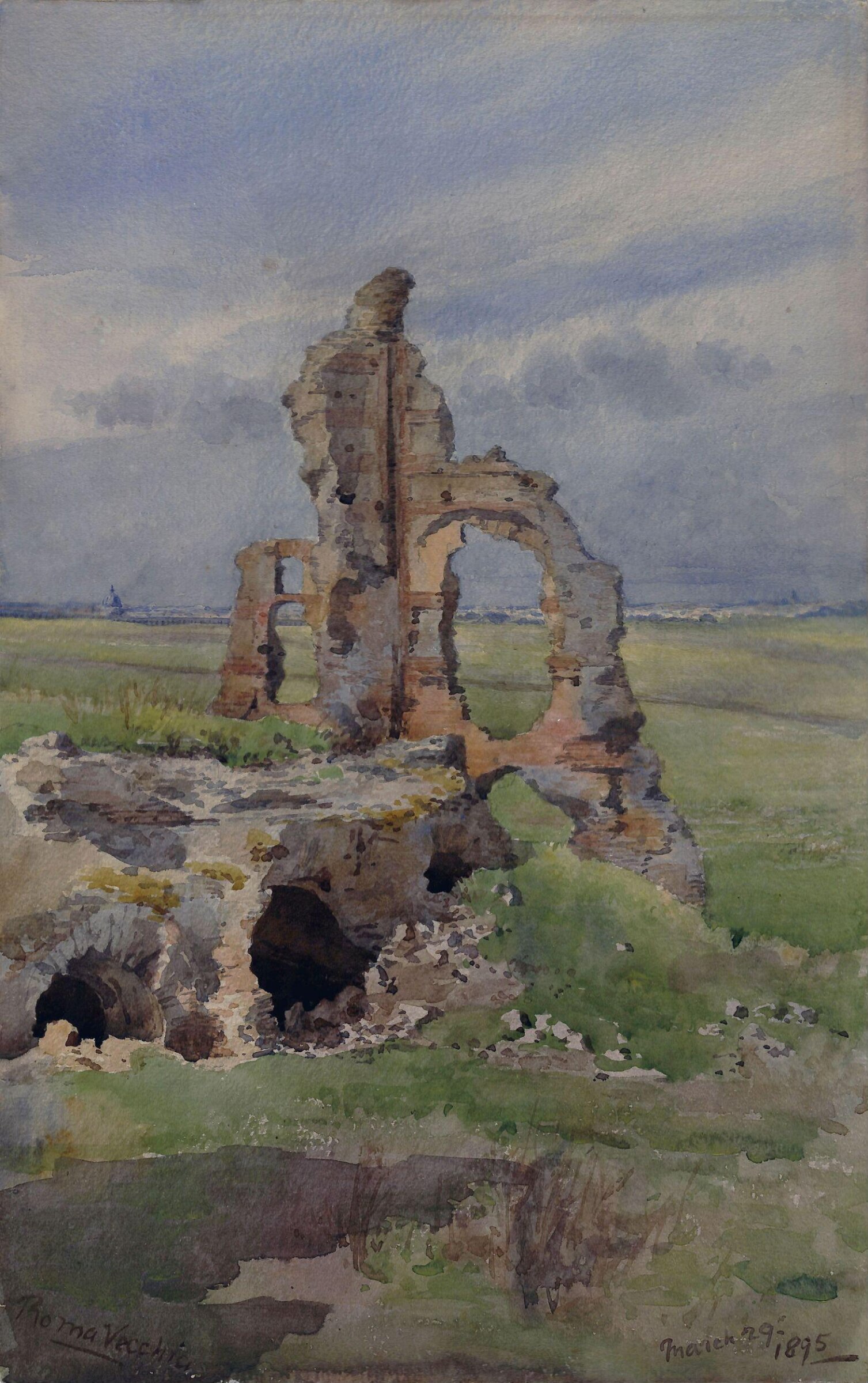 Roma Vecchia, Katharine Ann Caulfield, 1895