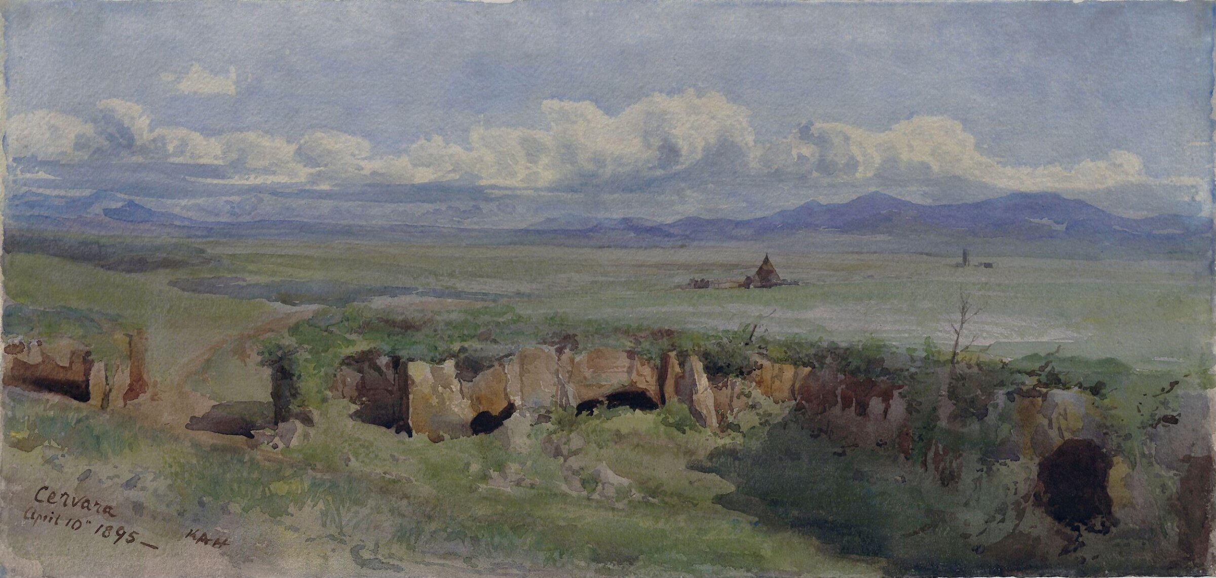 Cervara, Katharine Ann Caulfield, 1895
