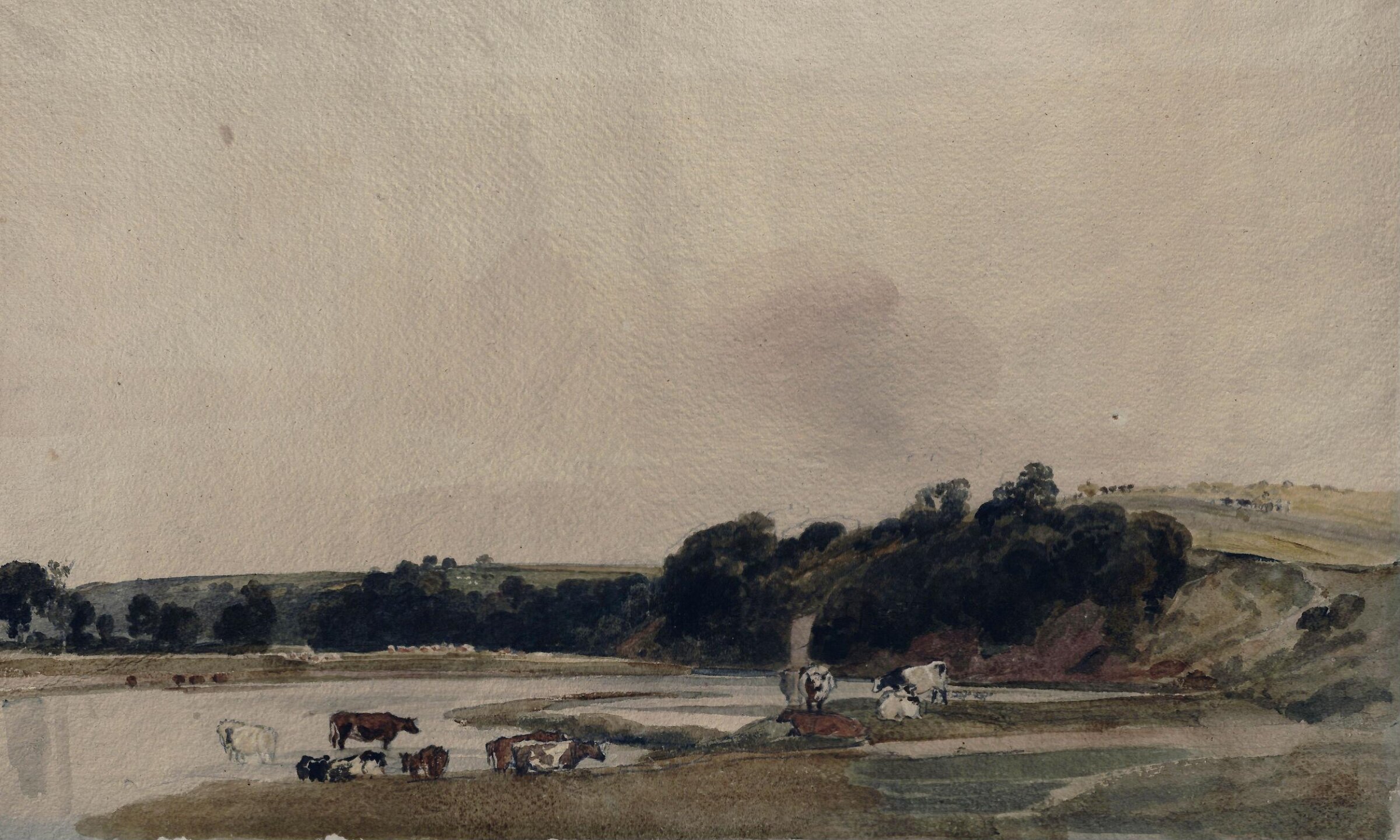Hoveringham-on-Trent, Peter de Wint, 19th century