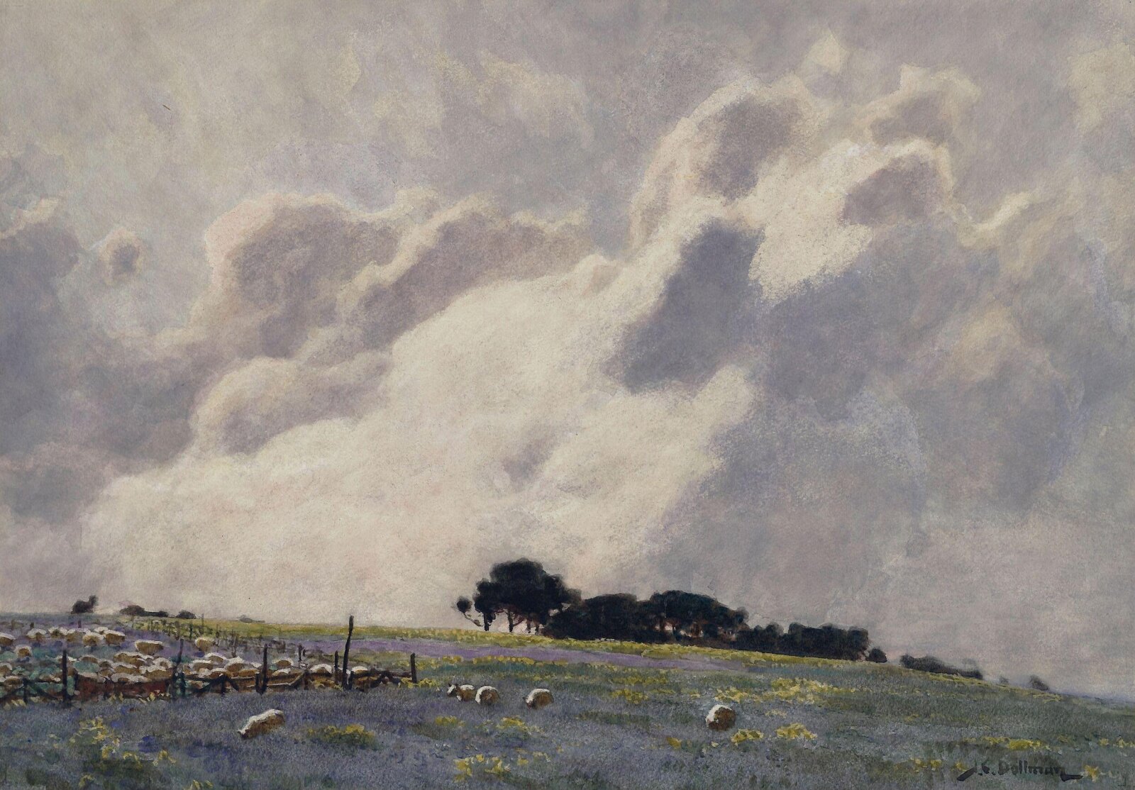 The Cloud, Dollman, ca. 1875-1930