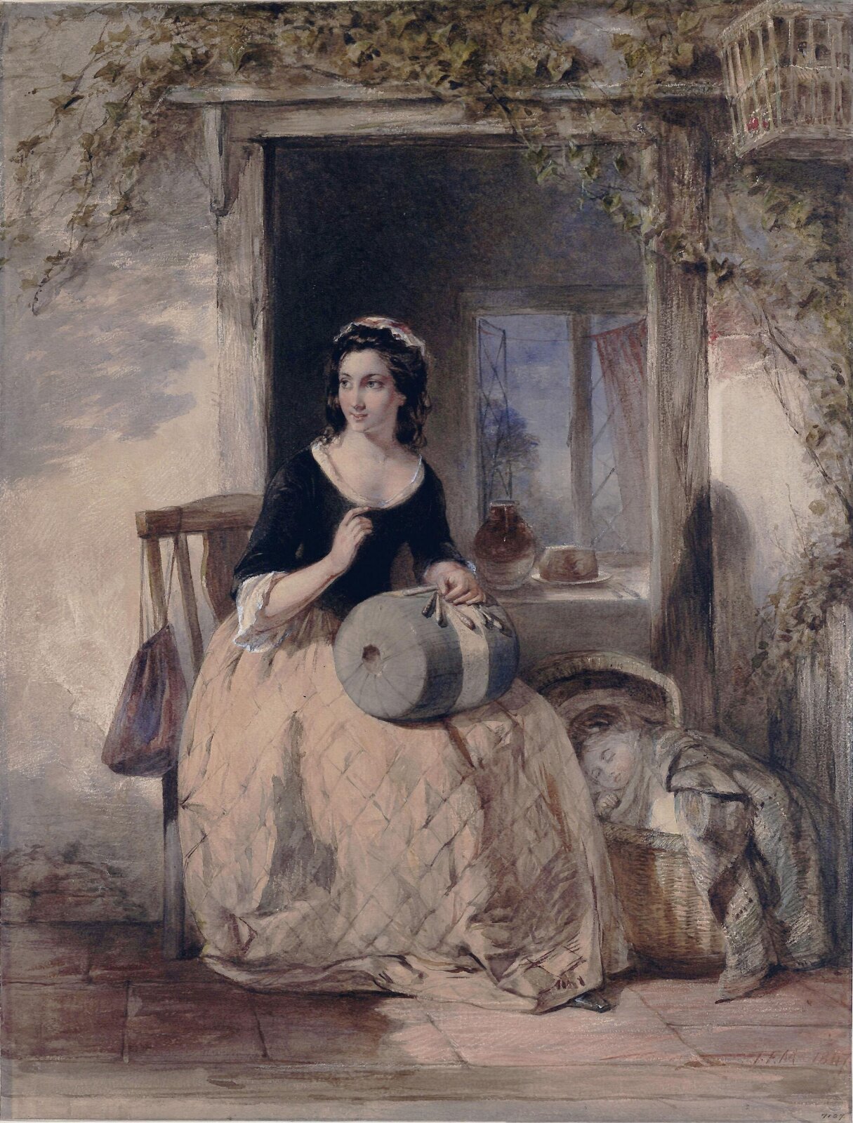 The Coming Footstep, Thomas Falcon Marshall, 1847