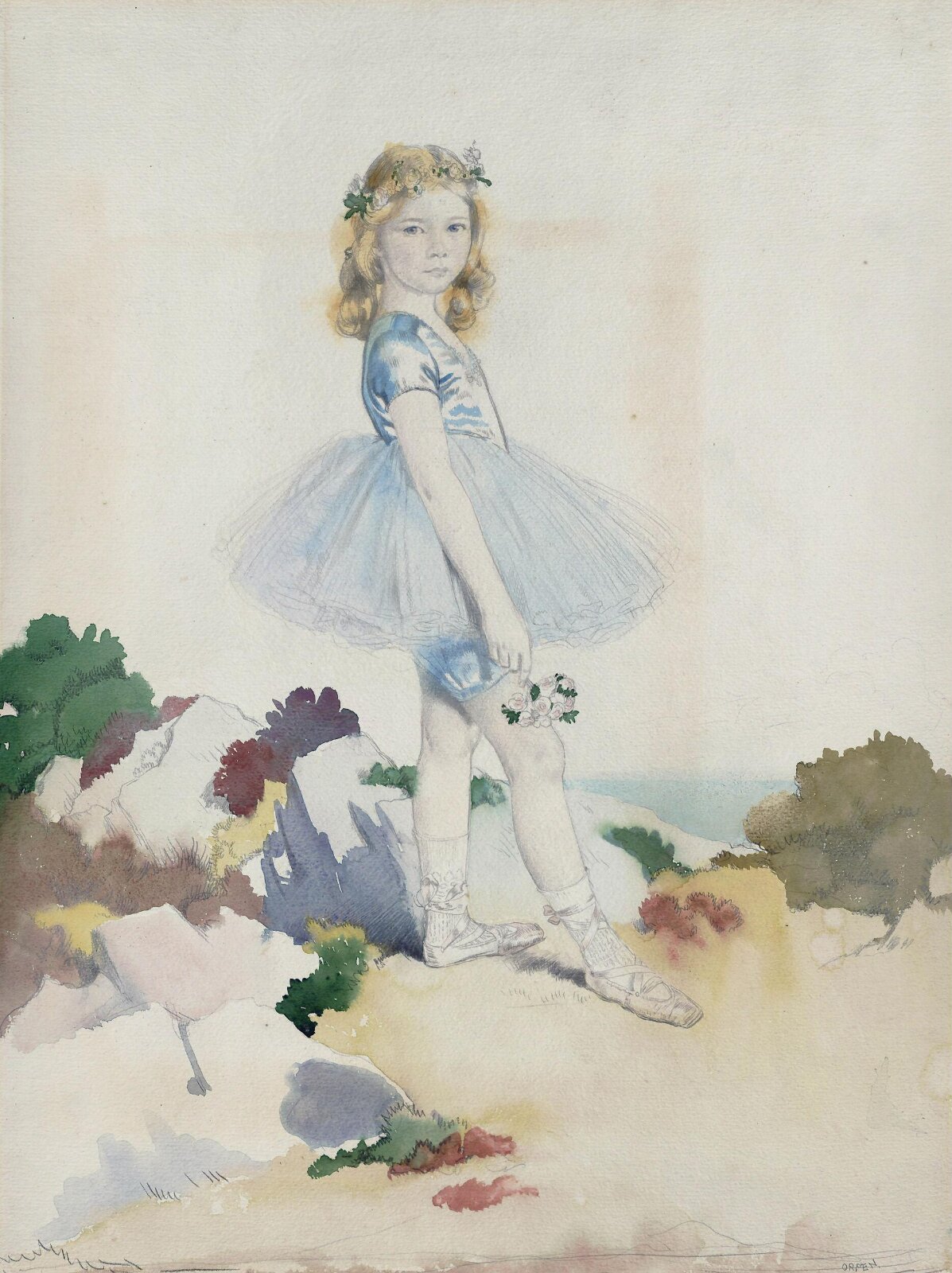 The Sea Fairy, Orpen, ca. 1900-1931