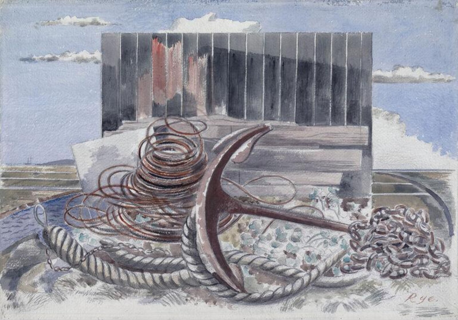 Rye, Paul Nash, 1932-1937