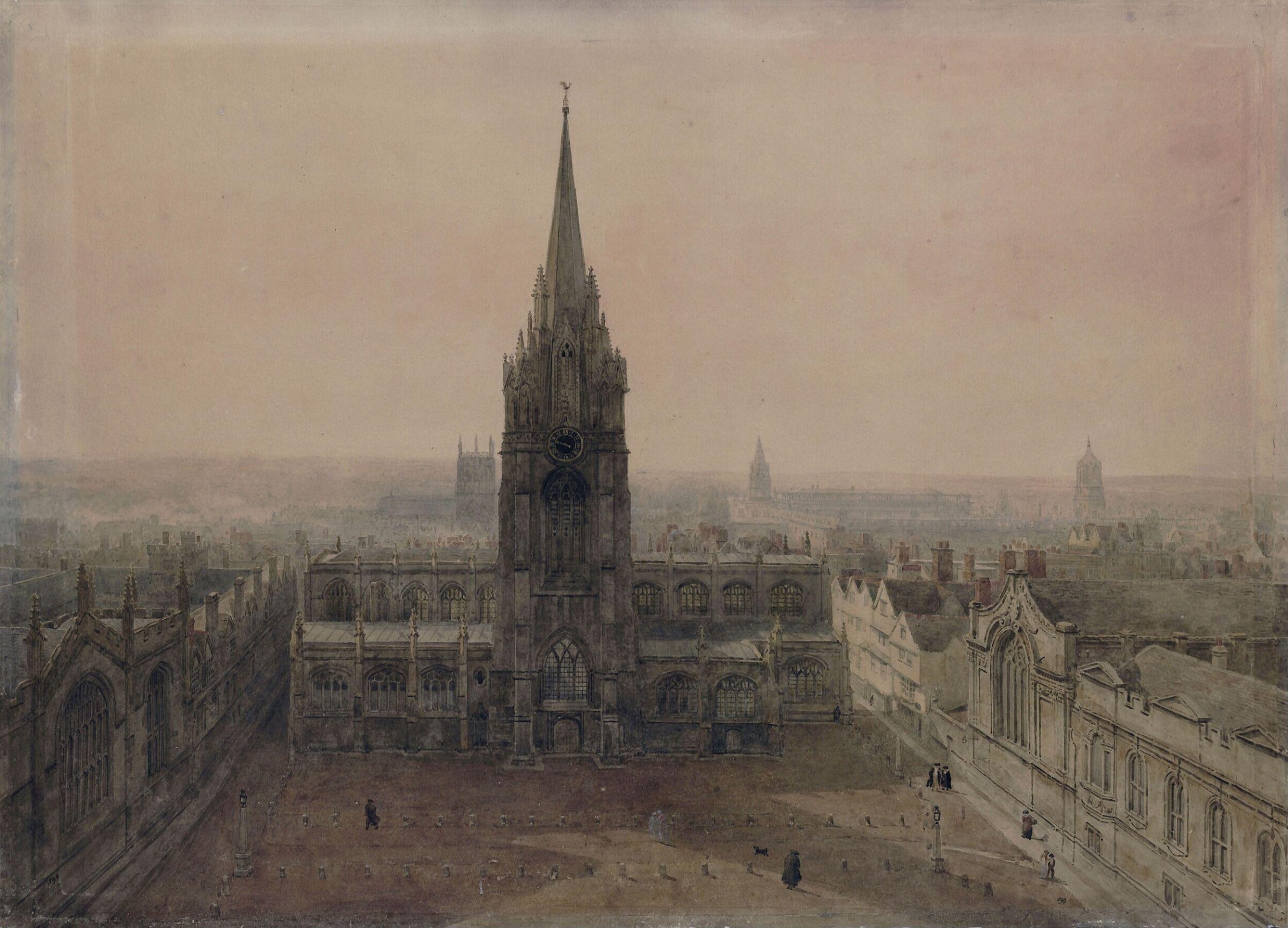 St. Mary's, Oxford, Frederick Nash, ca. 1800-56