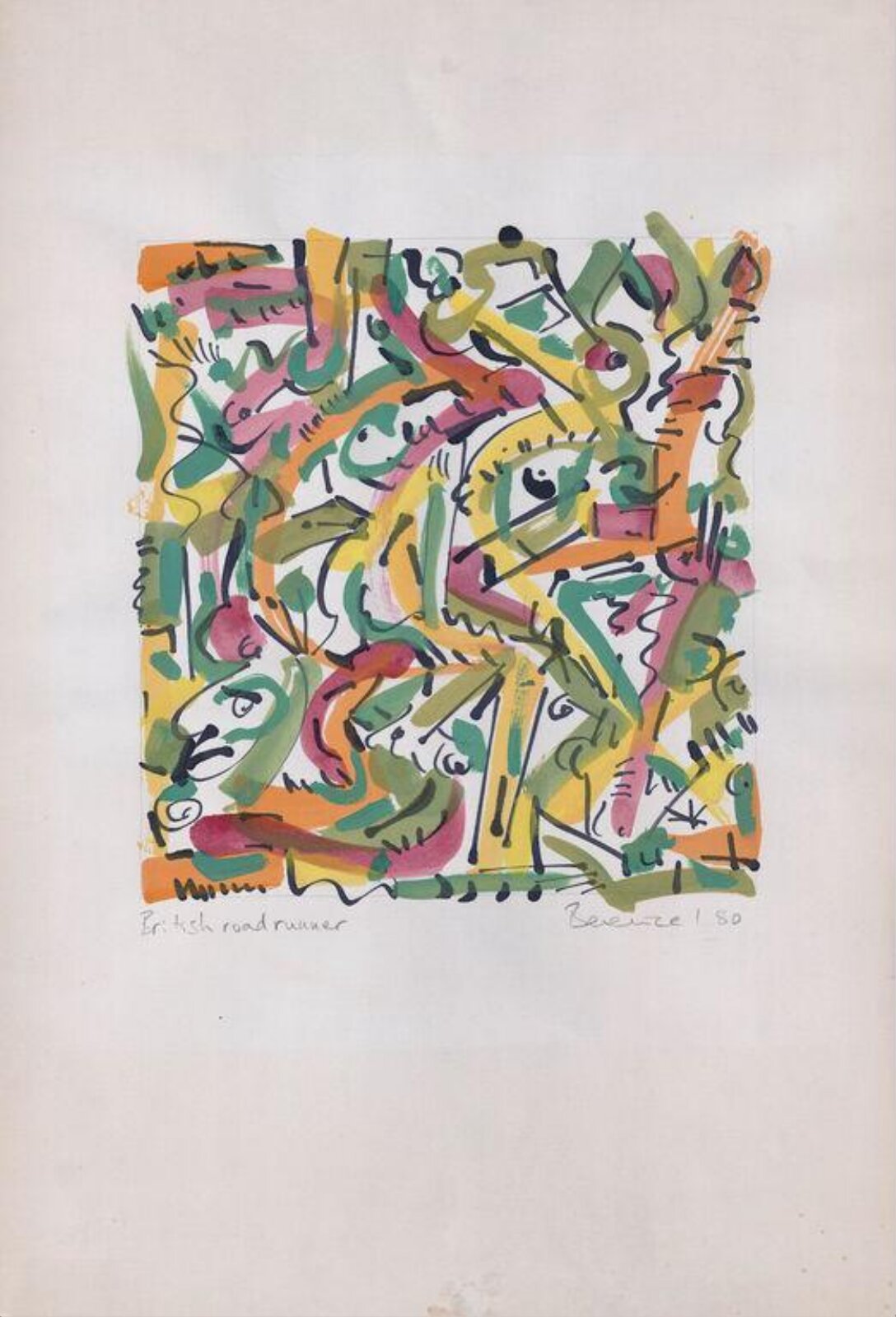 British Road Runner, Berenice Sydney, 1980