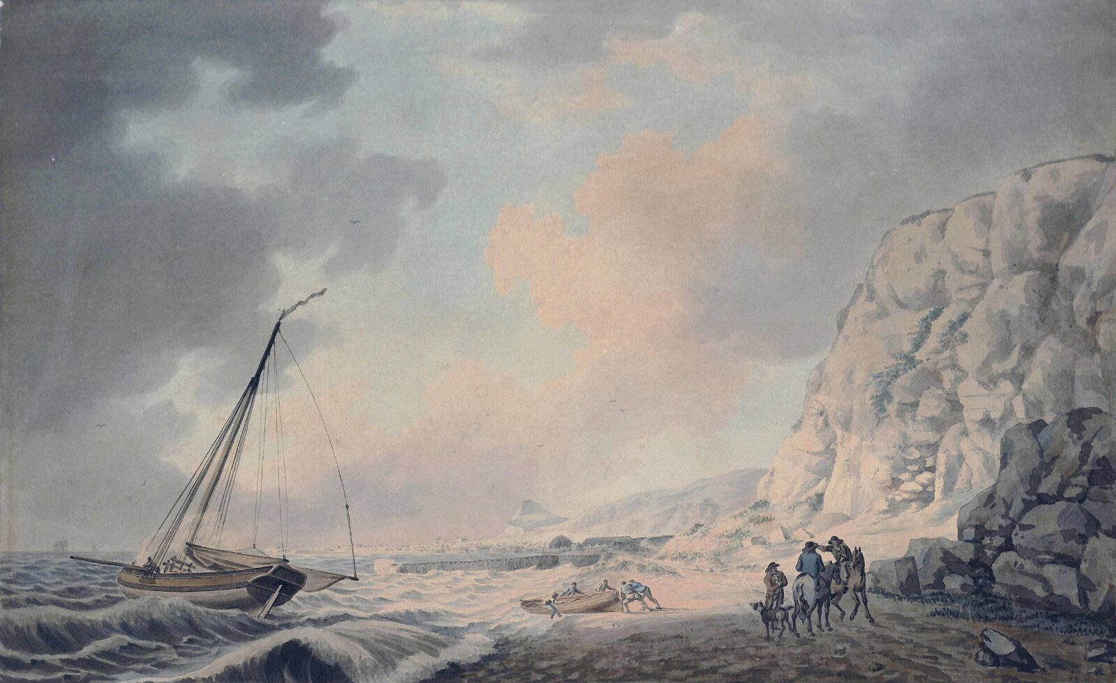 Dover Cliffs, Cleveley, ca. late 18th century