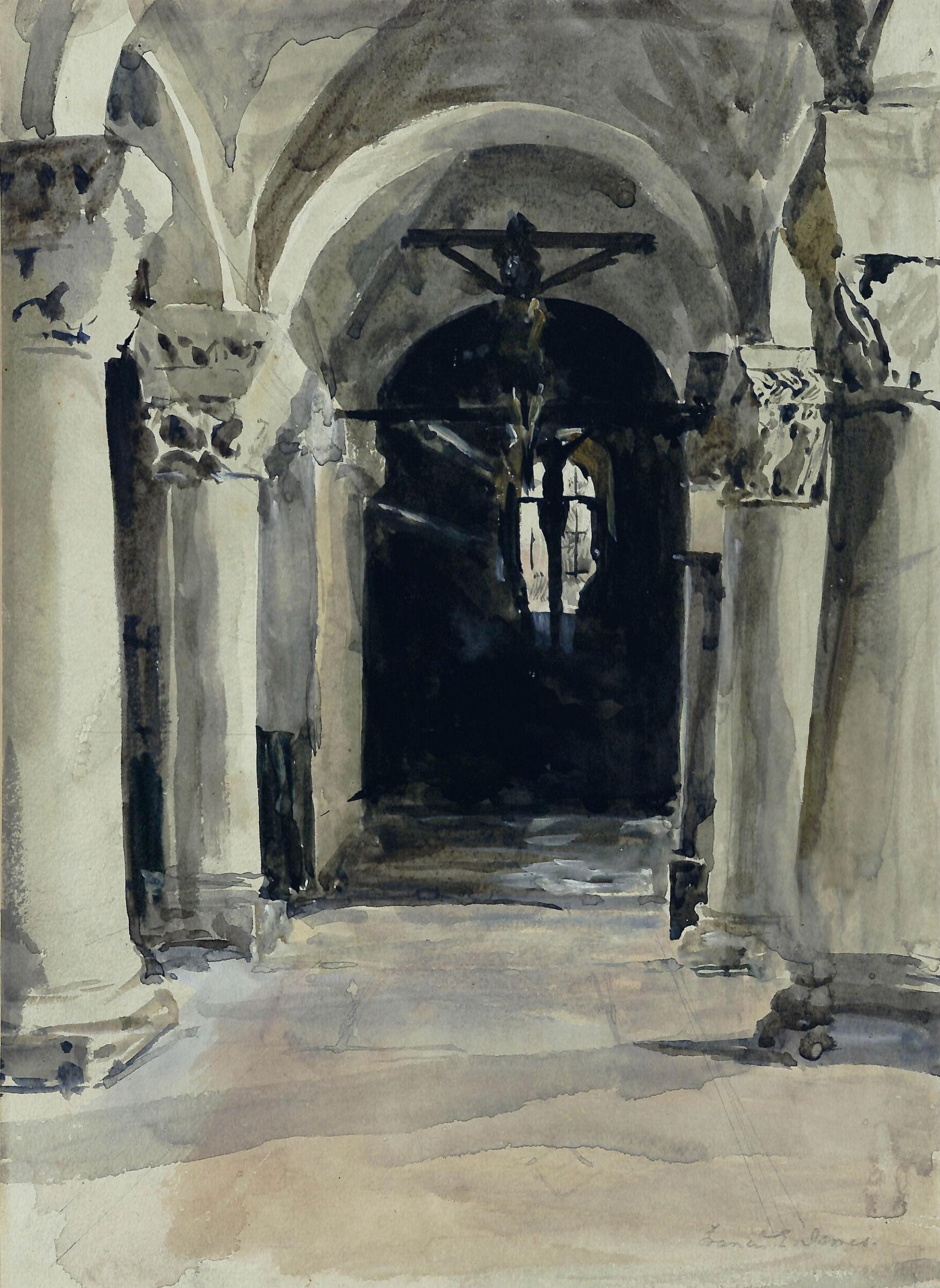 The Kaiserkapelle, Nuremburg, Francis Edward James, late 19th century-early 20th century