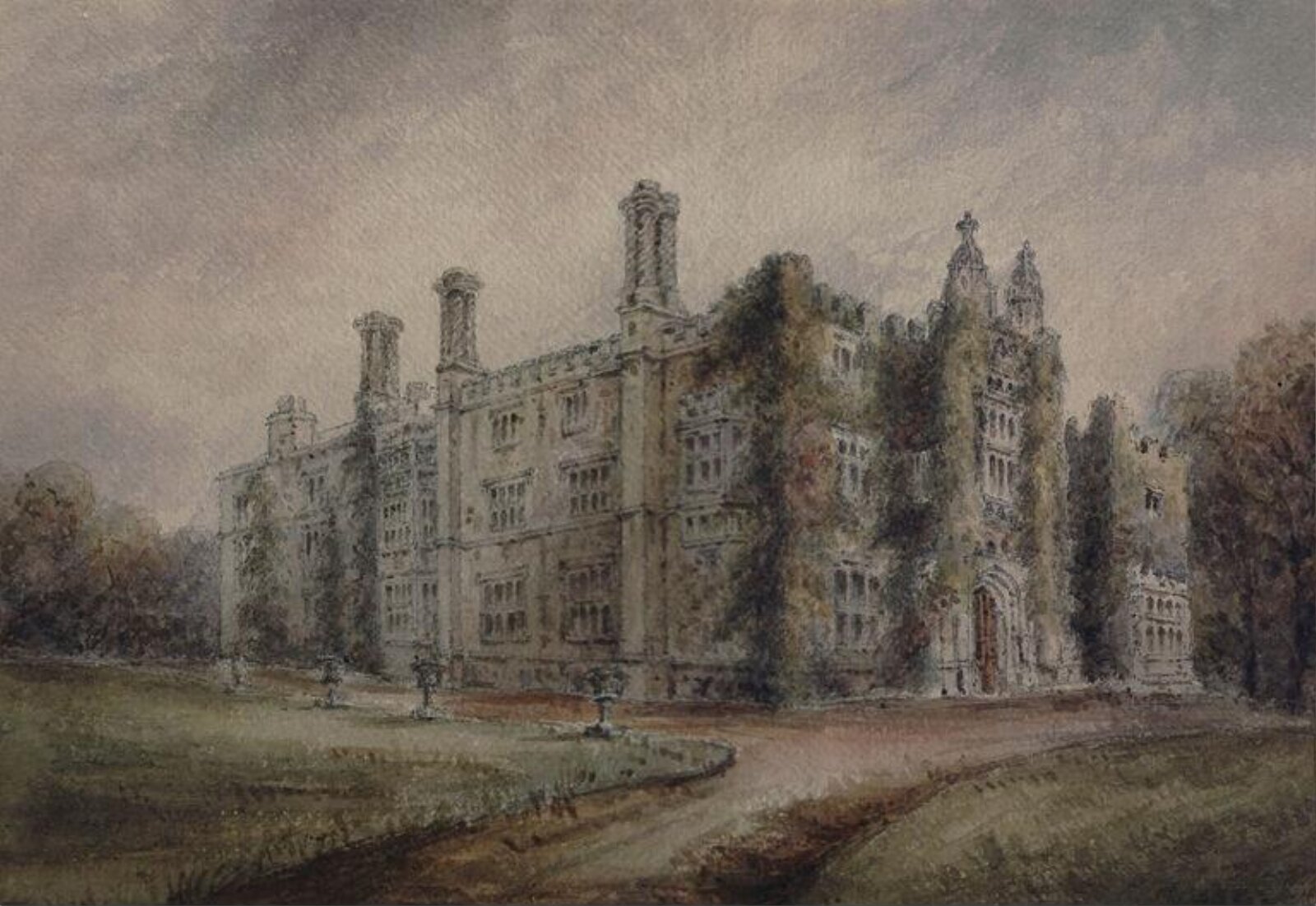 Drakelow Hall, ca. 1870