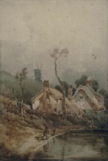 Cottages in a Valley thumbnail 1