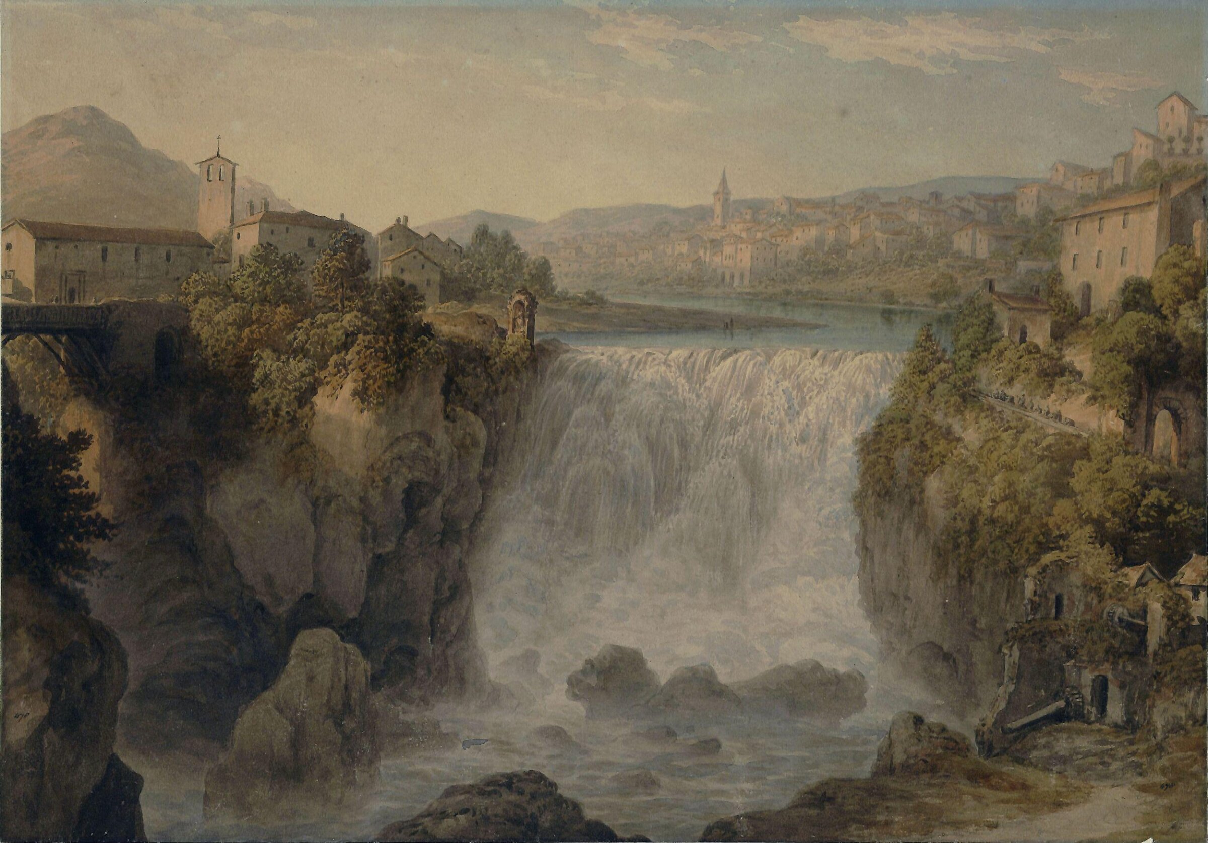 Tivoli, John Glover, ca. early 19th century