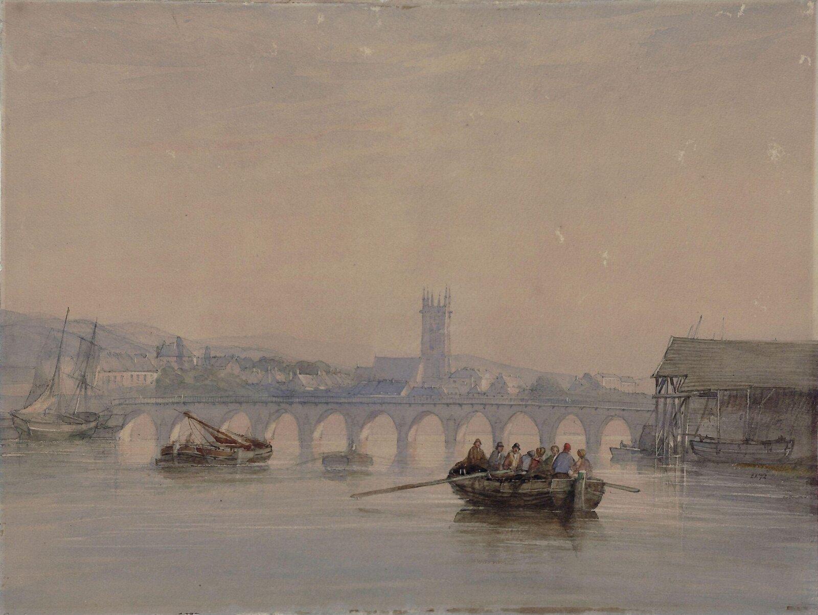 Barnstaple, Devon, Alfred John Herbert, ca. 1855