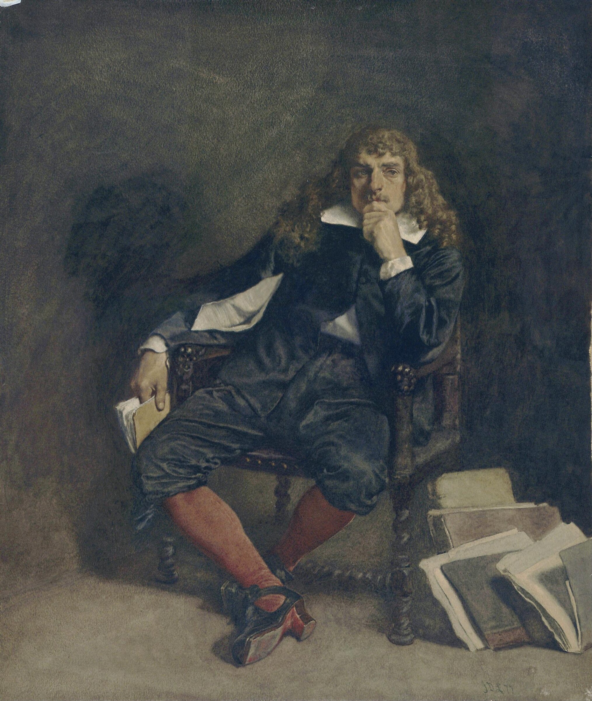 The Student, James Dromgole Linton, 1877