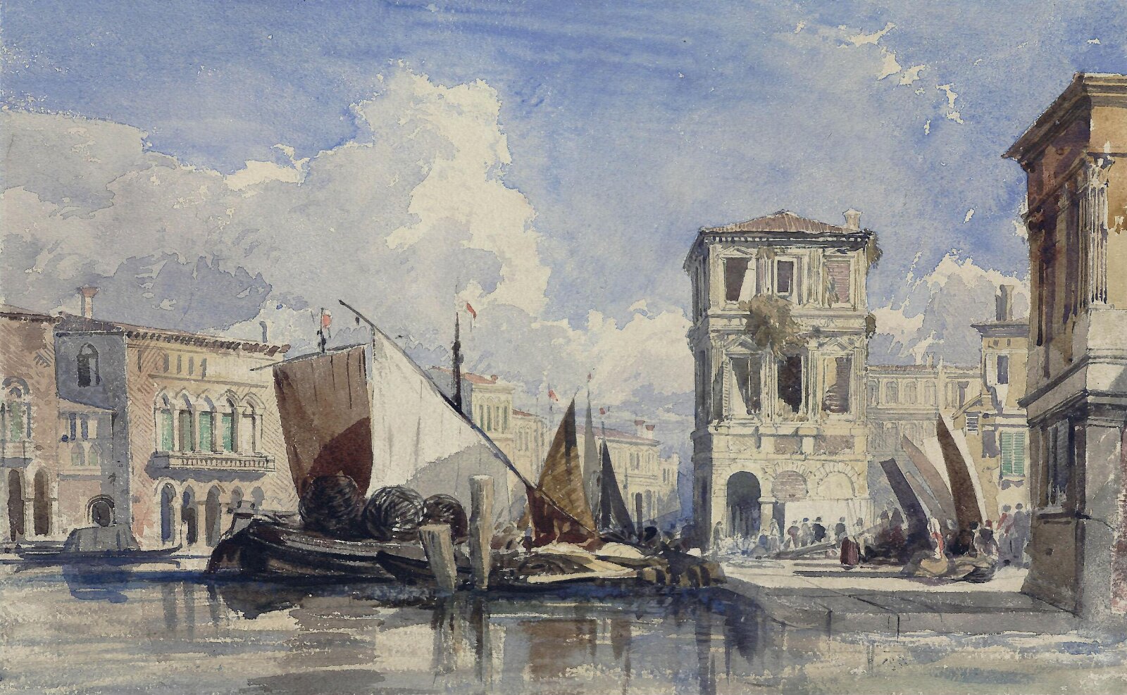 Venice, William James Müller, ca.1835-45