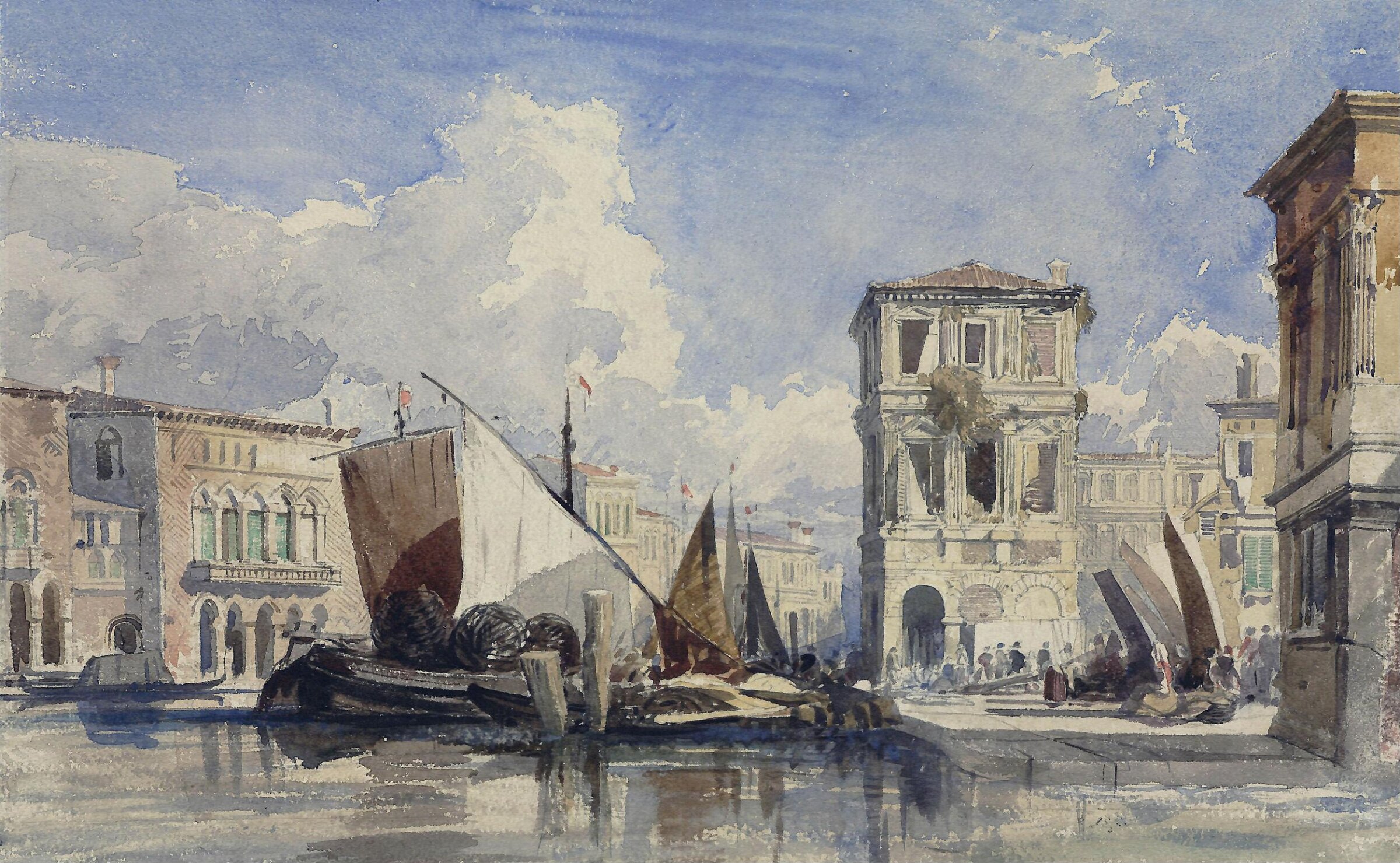 Venice, William James Müller, ca.1835-45
