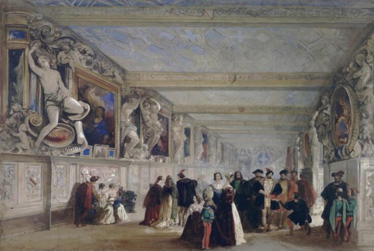 Gallery of Francis I at Fontainebleau top image
