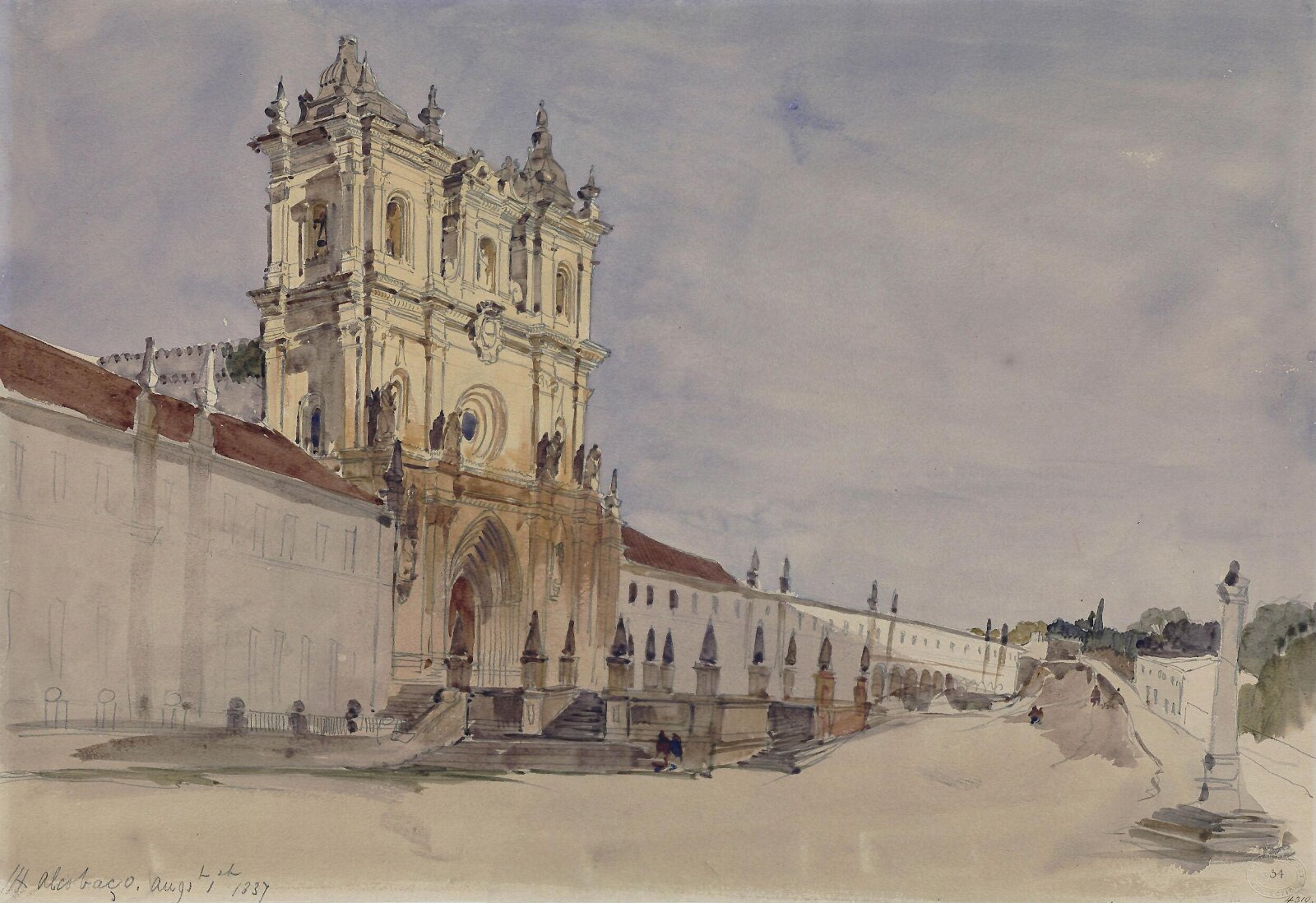 Alcobaça, James Holland, 1837