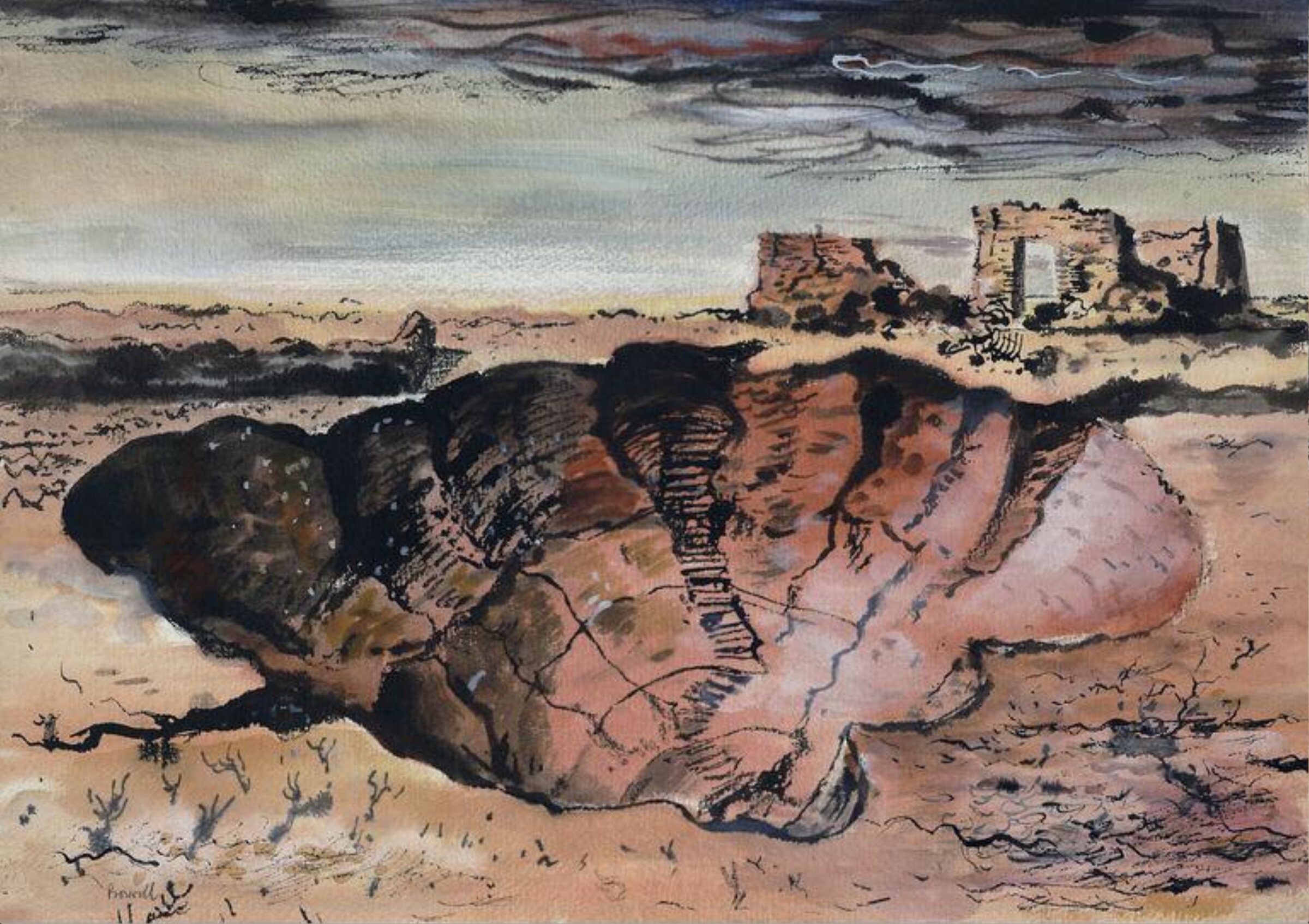 The Crater, Iraq, James Boswell, ca. 1940-1970