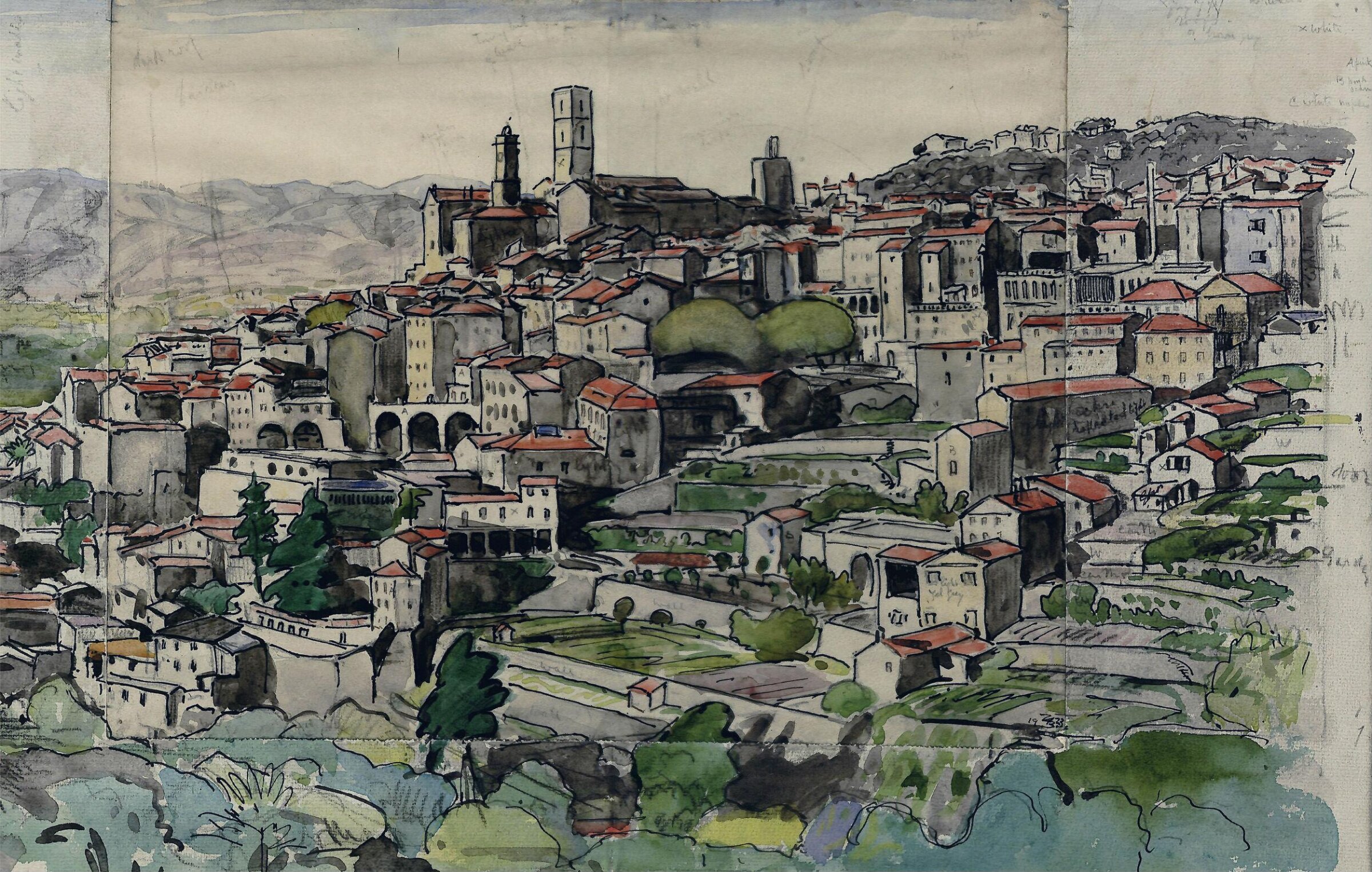Grasse, Thomas Austen-Brown, 1923