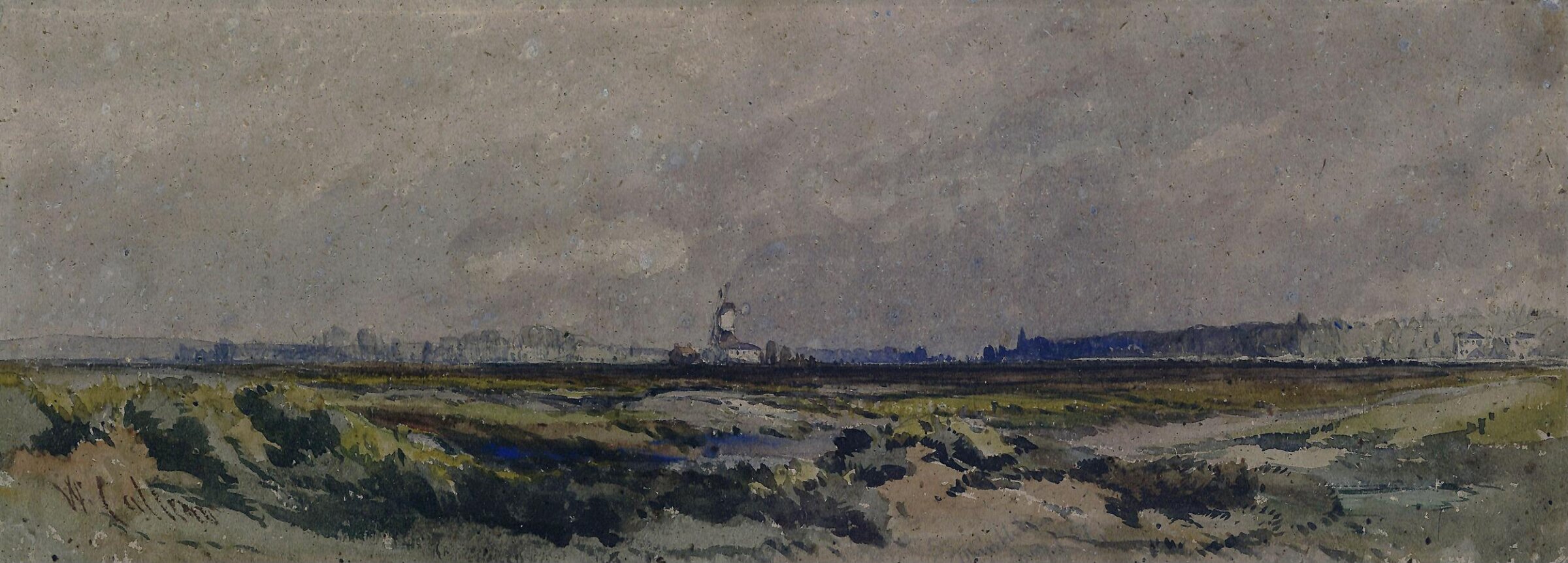 Wimbledon Common, William Callow, 1851