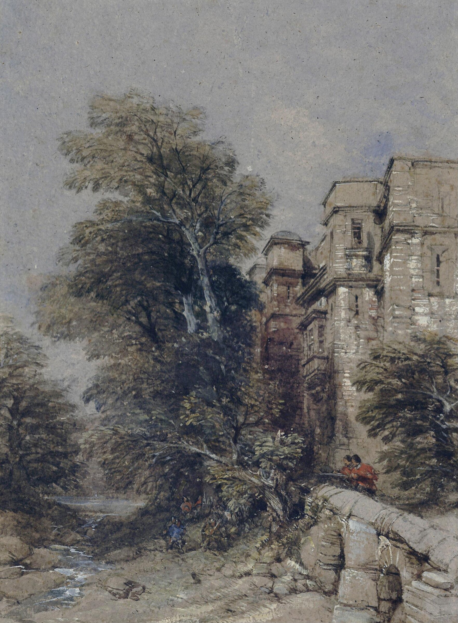 The Attack, George Cattermole, ca. 1820-68