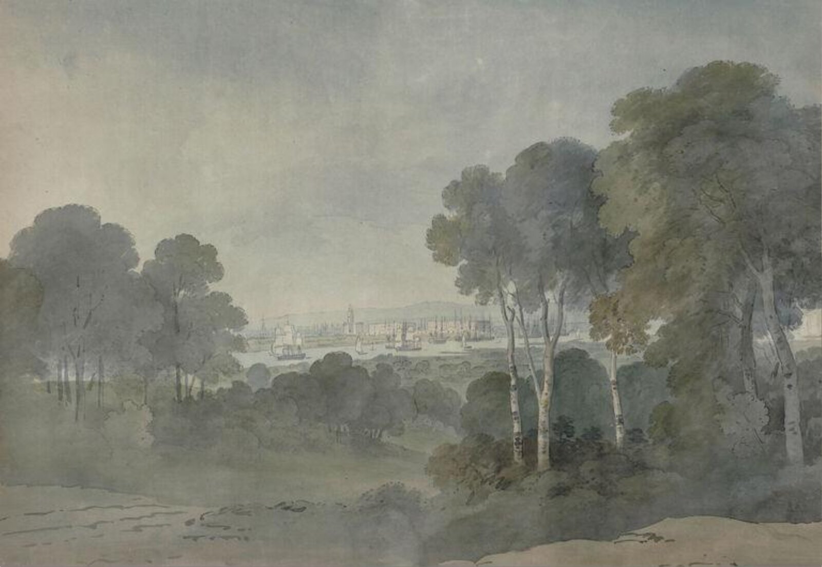 The Thames from Charlton, ca.1795