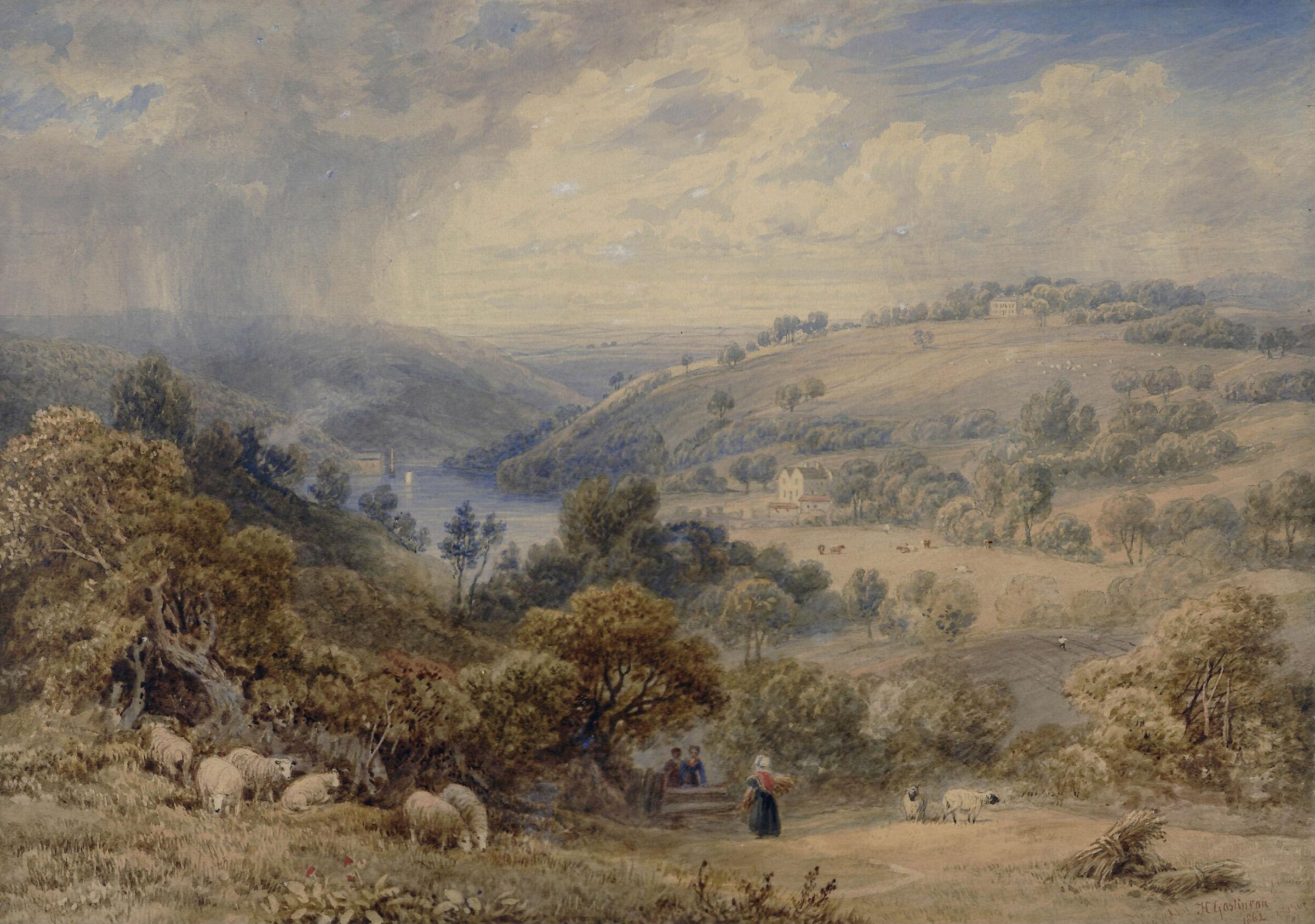 Ethy, Cornwall, Henry Gastineau, 1862