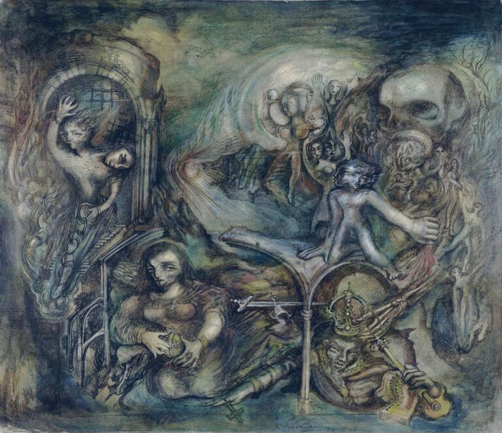 Liberation, Leslie Hurry, 1945