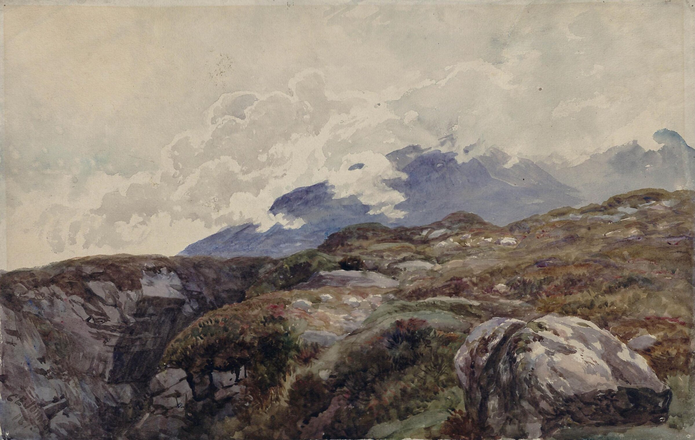 At Sligachan, Isle of Skye, Charles Edward Johnson, 1875