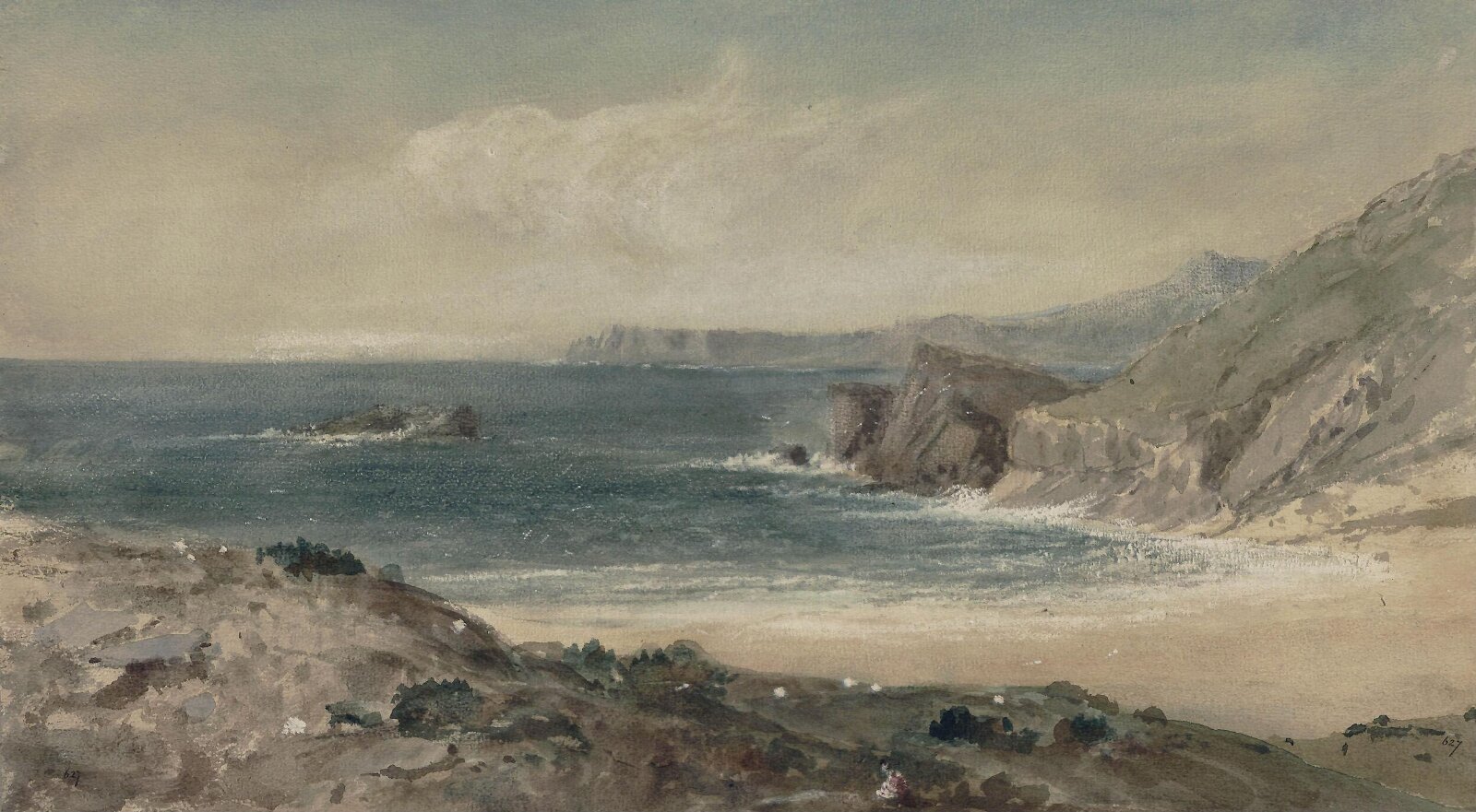St. David's Head, St. Bride's Bay, Reverend Thomas Raven, ca. mid 19th century