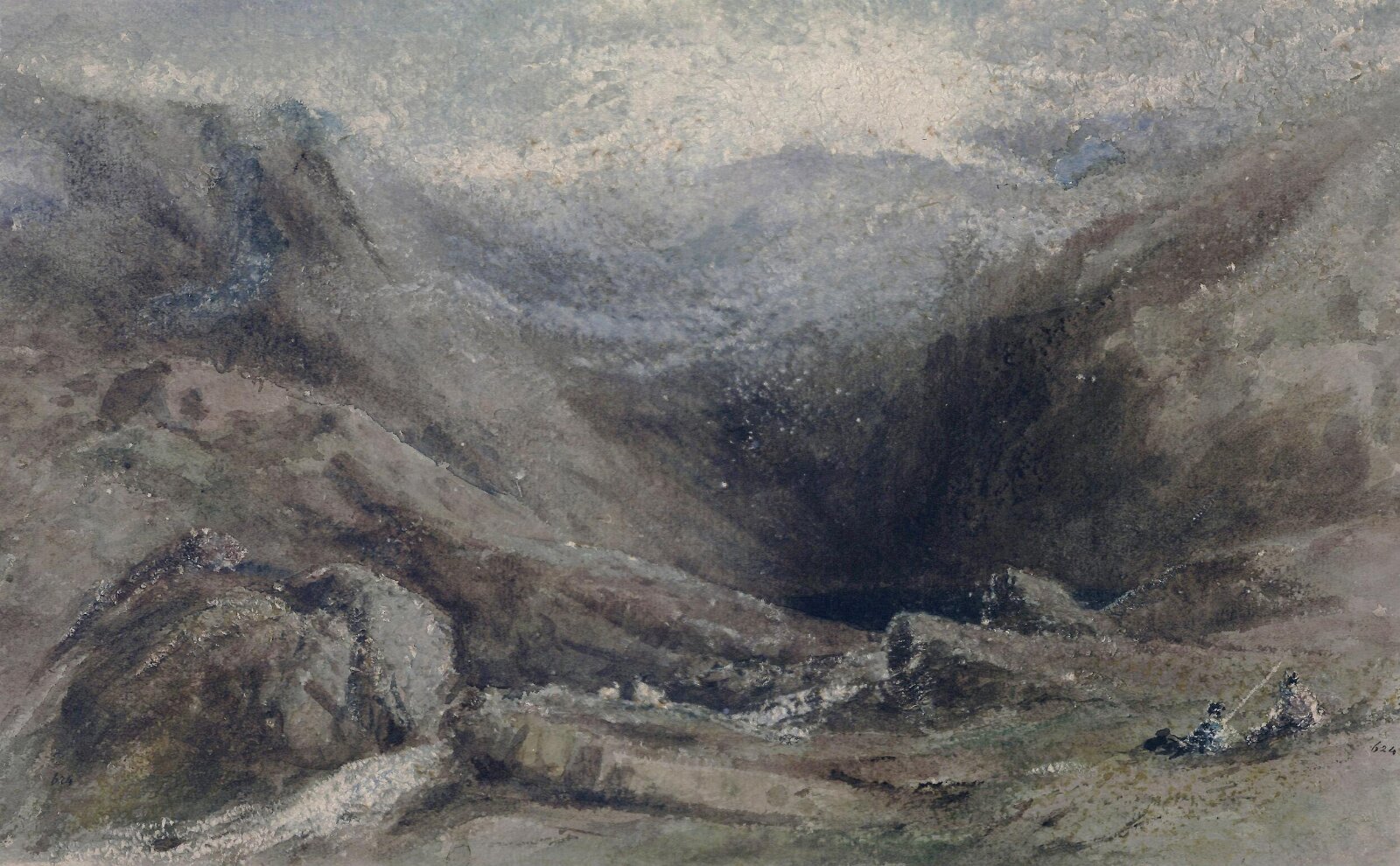Helvellyn, Reverend Thomas Raven, ca. mid 19th century