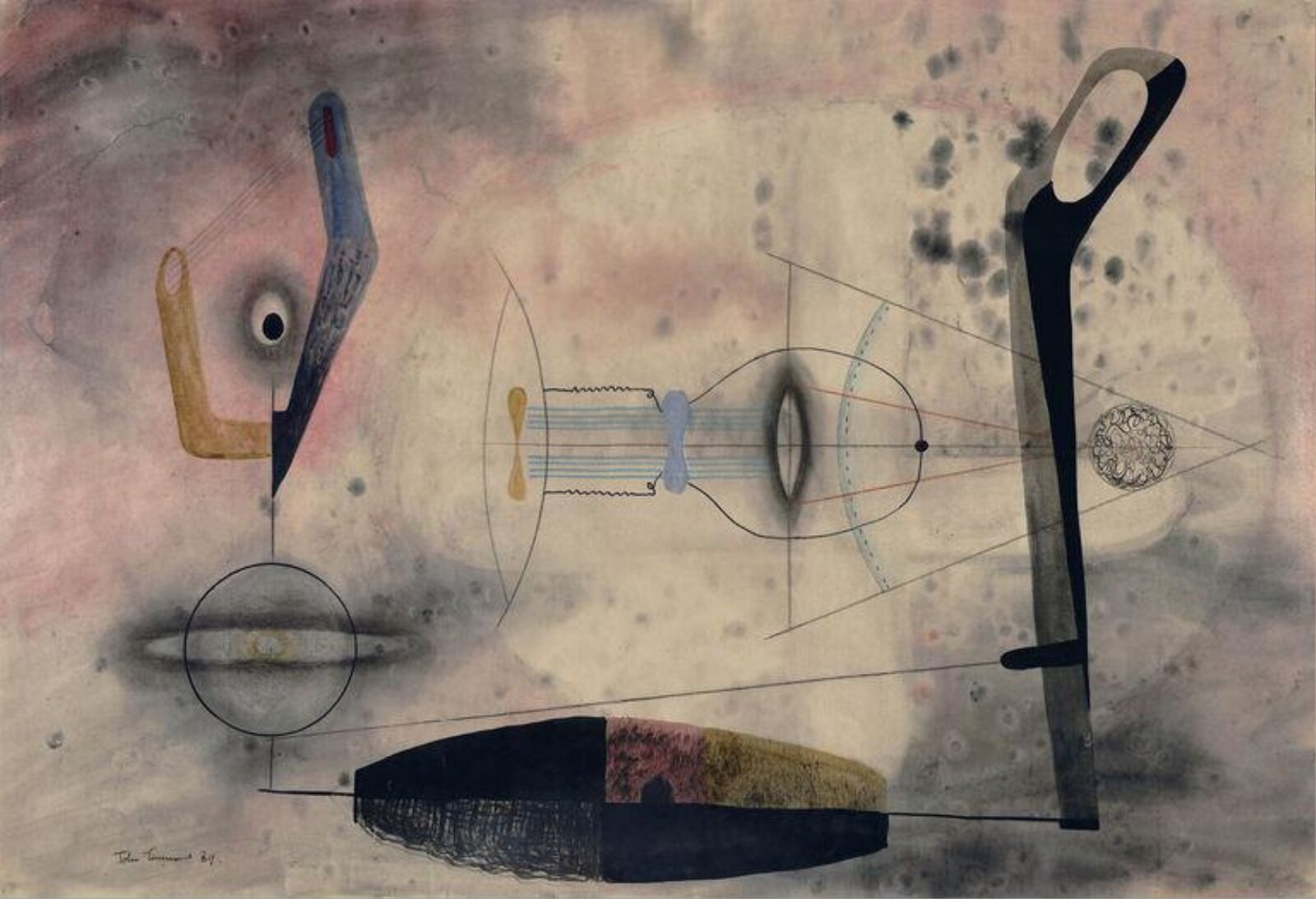 Device, John Tunnard, 1939